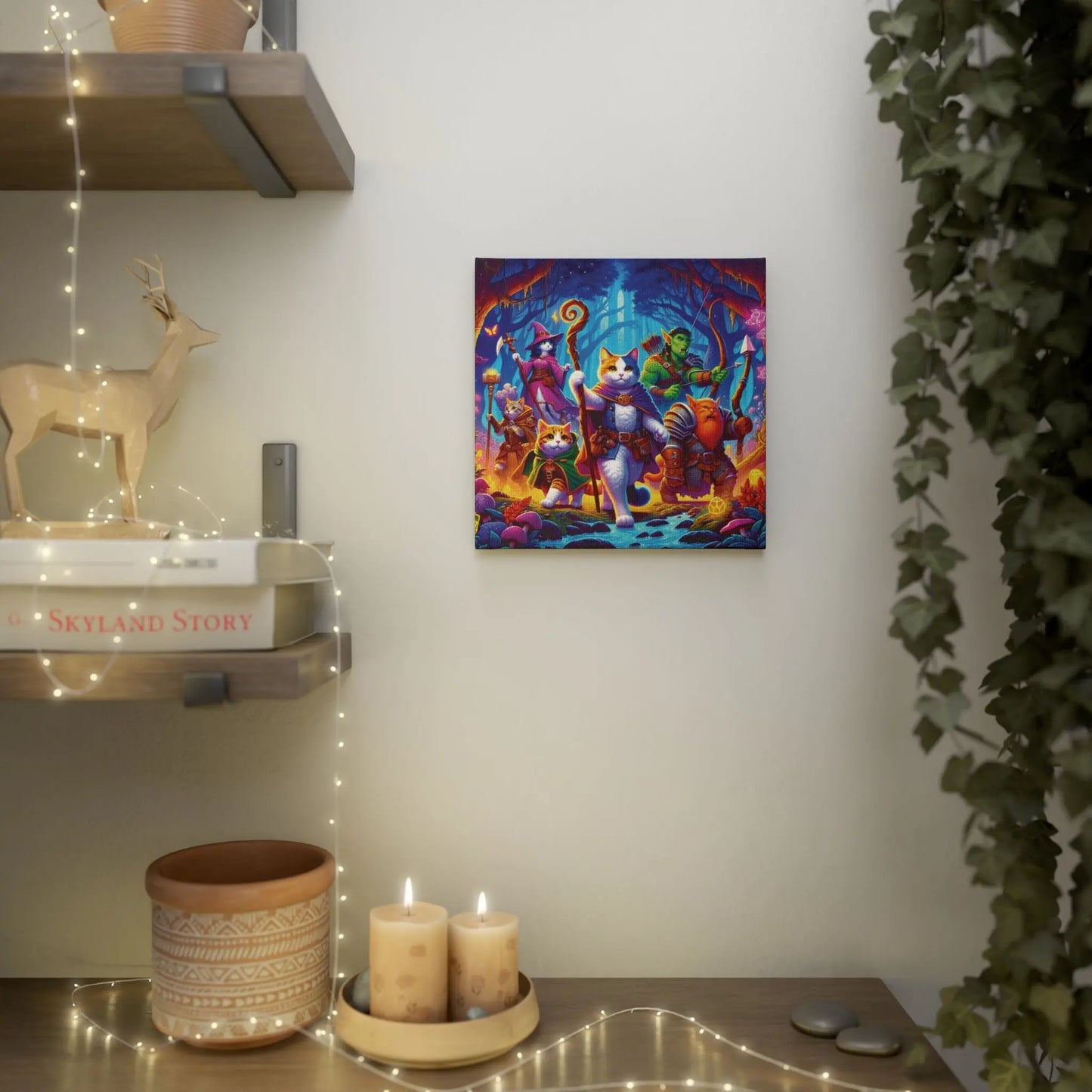 Dungeons and Dragons Adventure Campaign - Wall Art Decor - Montecore PawPrints
