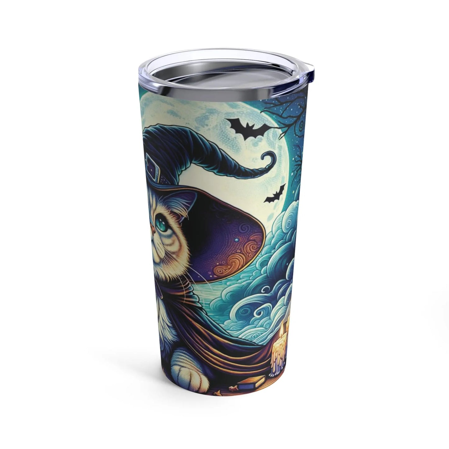 Witch Potion Maker - Cat Lover - Stainless Steel Tumbler 20oz - With Lid