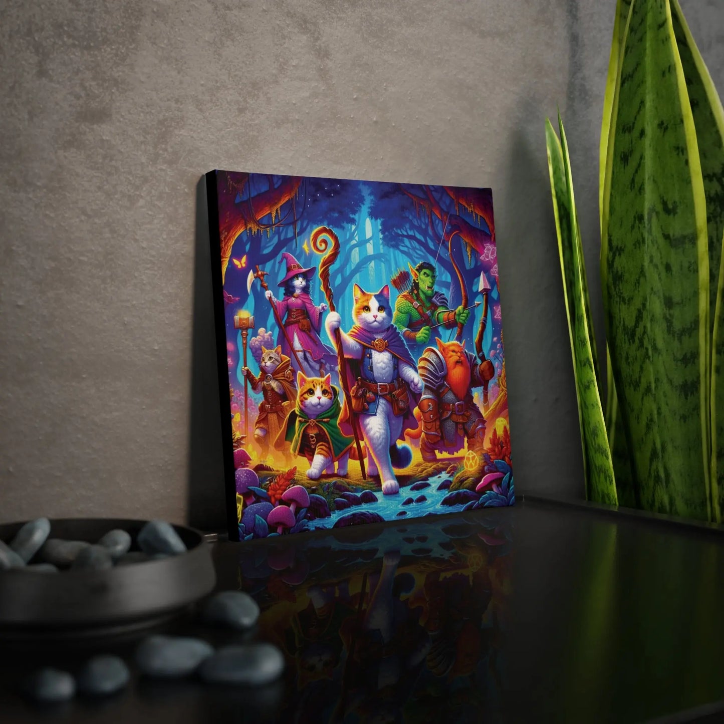 Dungeons and Dragons Adventure Campaign - Wall Art Decor - Montecore PawPrints