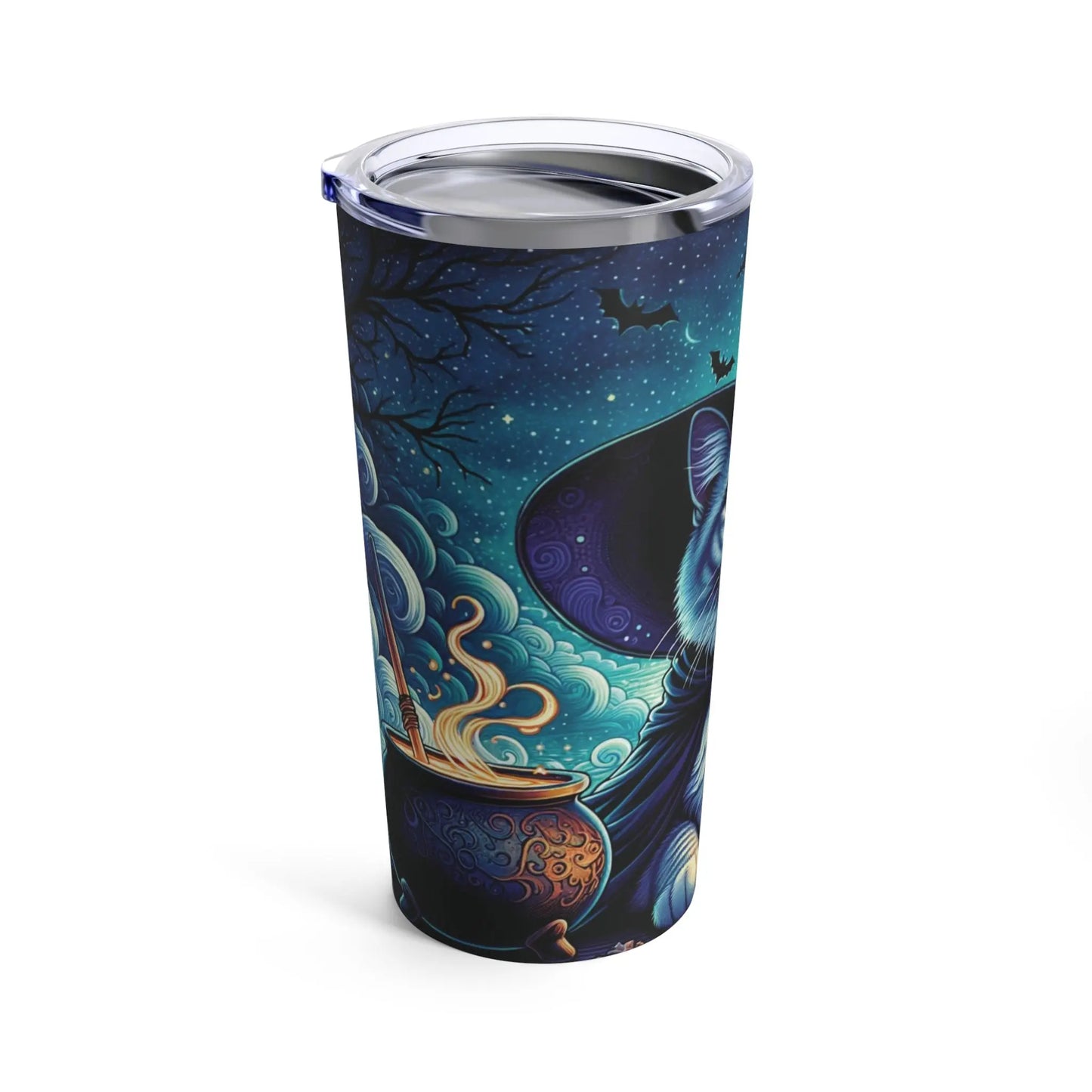 Witch Potion Maker - Cat Lover - Stainless Steel Tumbler 20oz - With Lid