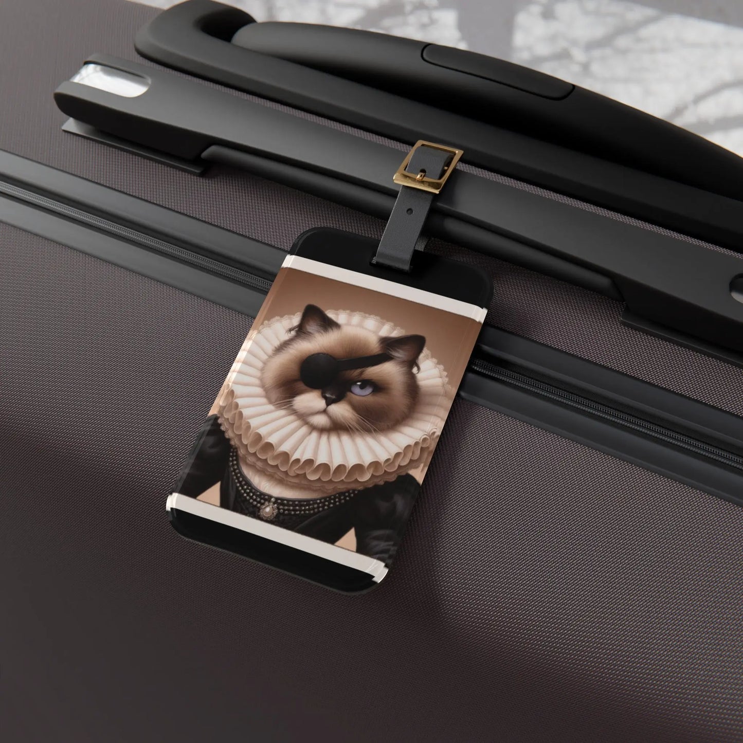 Pirate Cat Princess - Luggage Tag - Montecore PawPrints