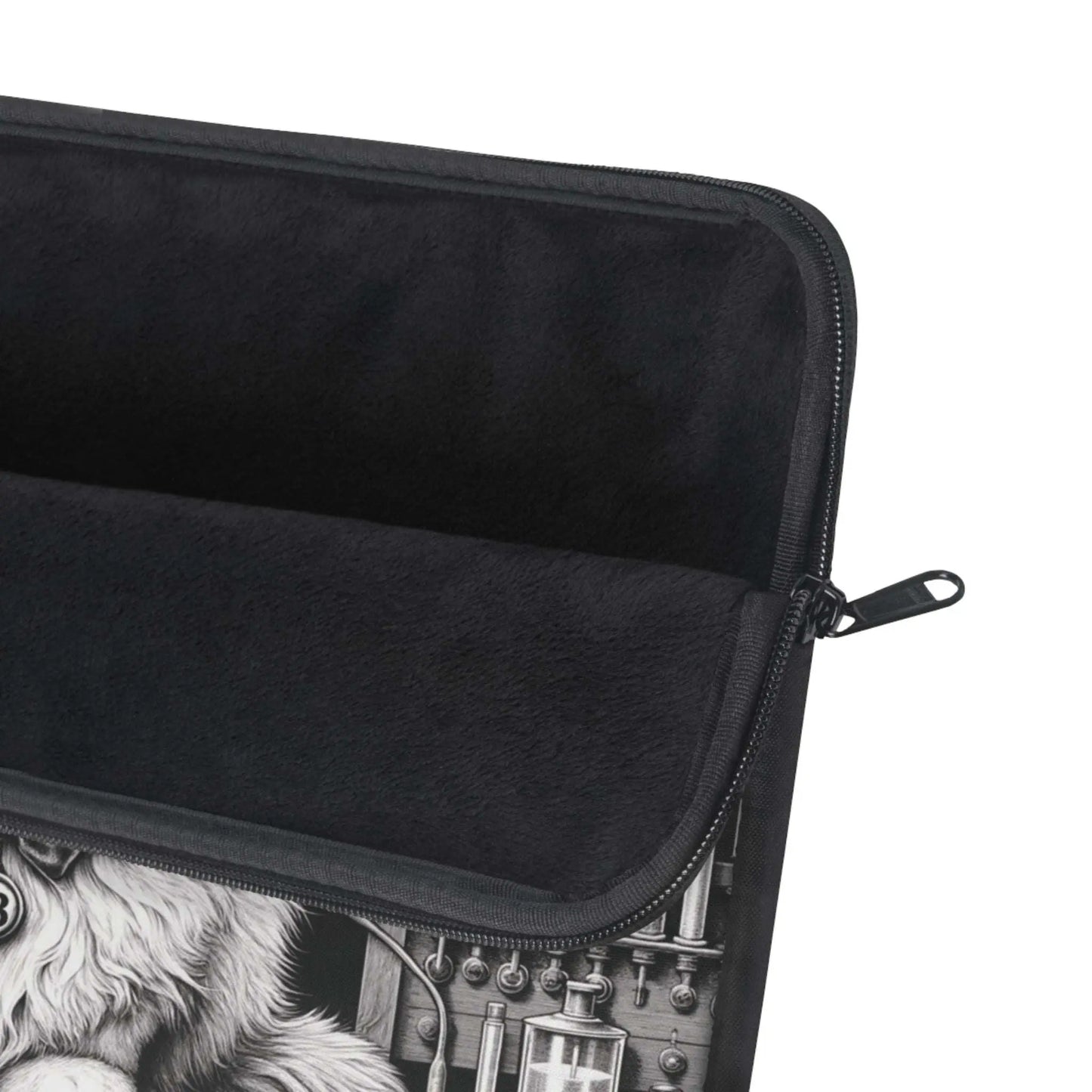 Electro-Cat Tortured Poet - Cat Lover - Laptop Sleeve - Laptop Sleeve