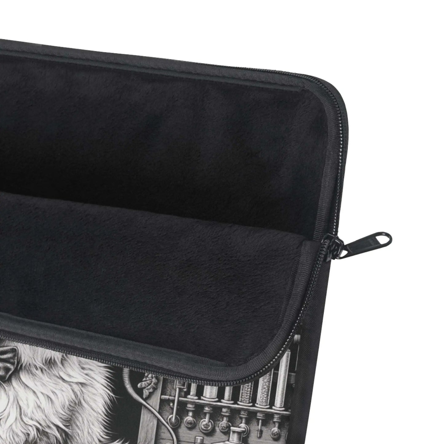 Electro-Cat Tortured Poet - Cat Lover - Laptop Sleeve - Laptop Sleeve
