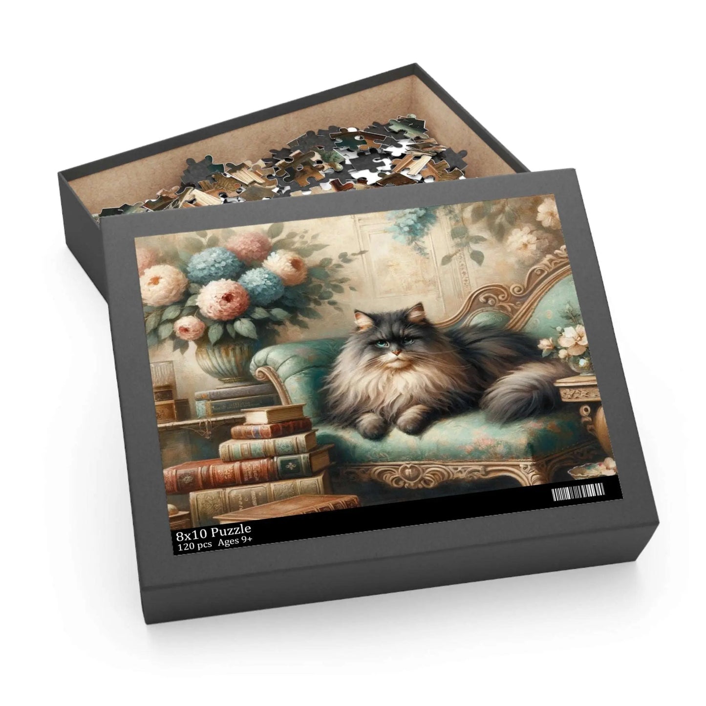Lounge Kitty Puzzle (120, 252, 500-Piece) - Puzzle