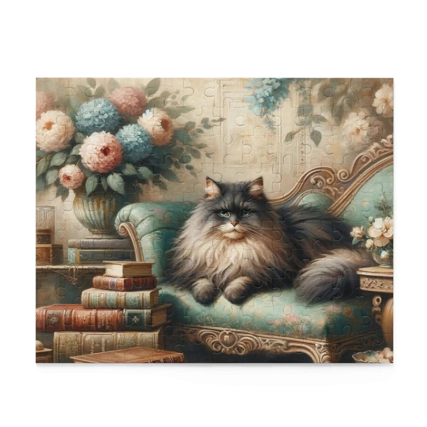 Lounge Kitty Puzzle (120, 252, 500-Piece) - Puzzle