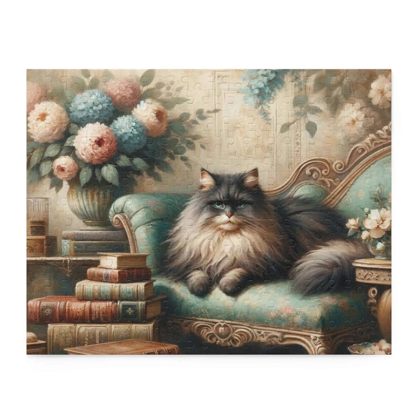 Lounge Kitty Puzzle (120, 252, 500-Piece) - Puzzle