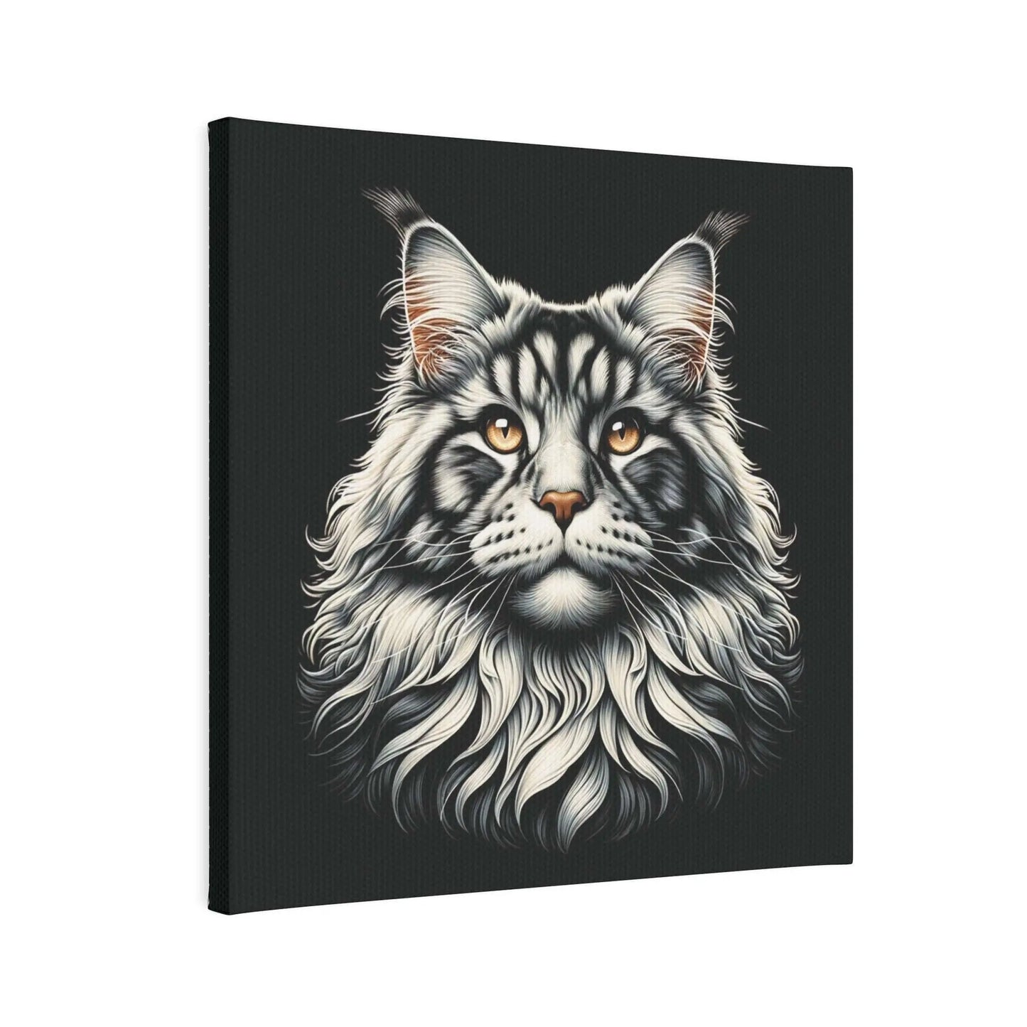 Maine Coon Cat Lover - Wall Art Decor - Canvas