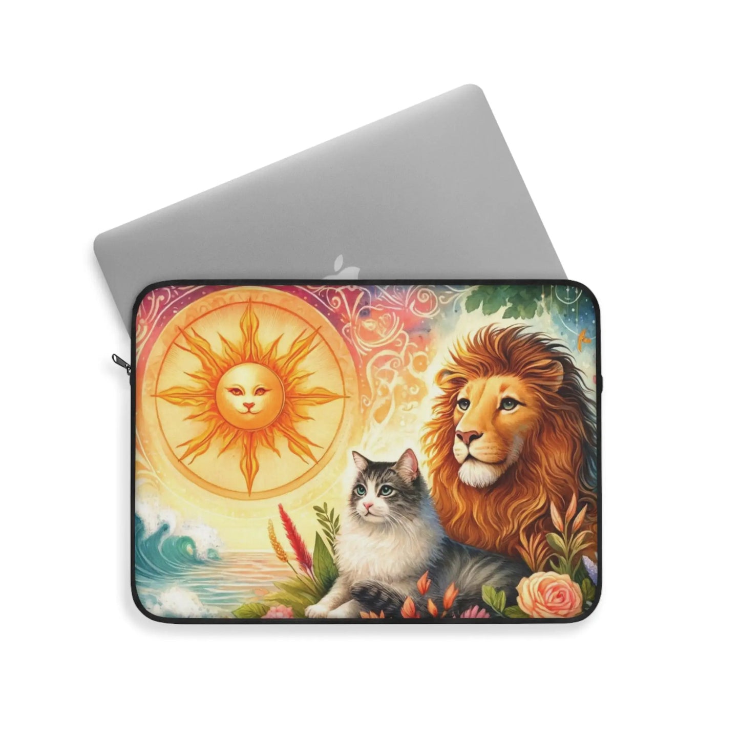 Leo Zodiac - Cat Lover - Laptop Sleeve   