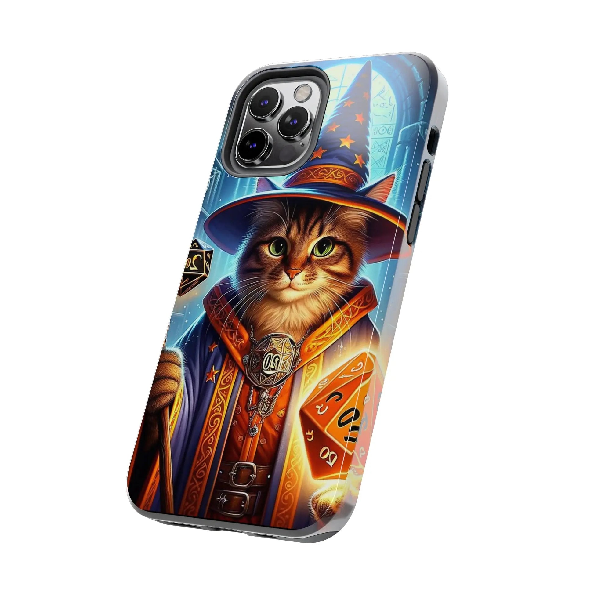 Dungeons and Dragons Cat Wizard - Iphone Cover - Tough Phone Cases - Montecore PawPrints