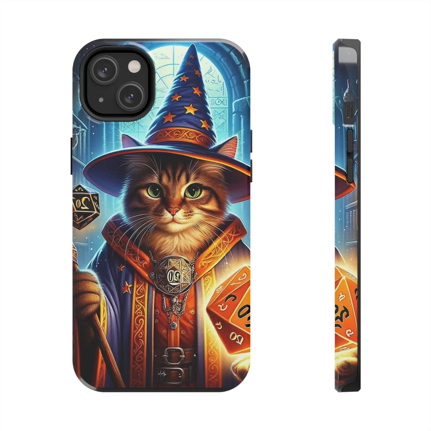 Dungeons and Dragons Cat Wizard - Iphone Cover - Tough Phone Cases - Montecore PawPrints