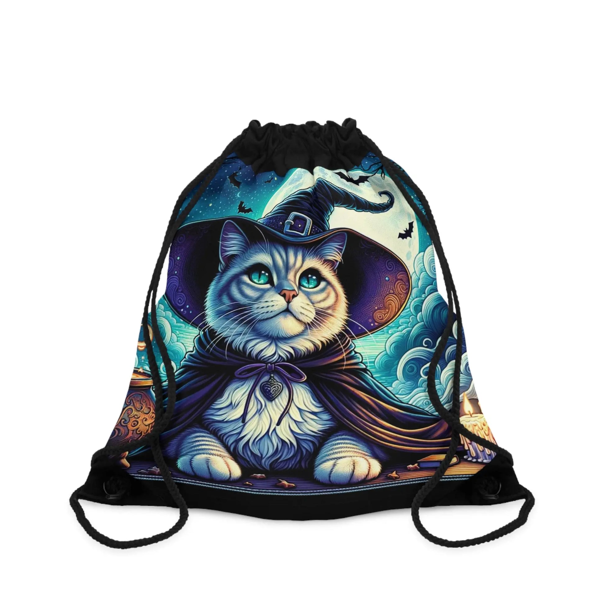 Witchy Cat - Drawstring Bag   