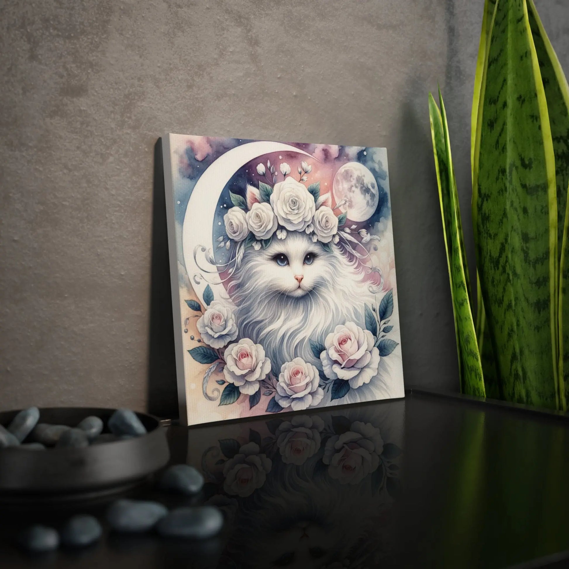 Virgo Zodiac - Cat Lover - Wall Art Decor   