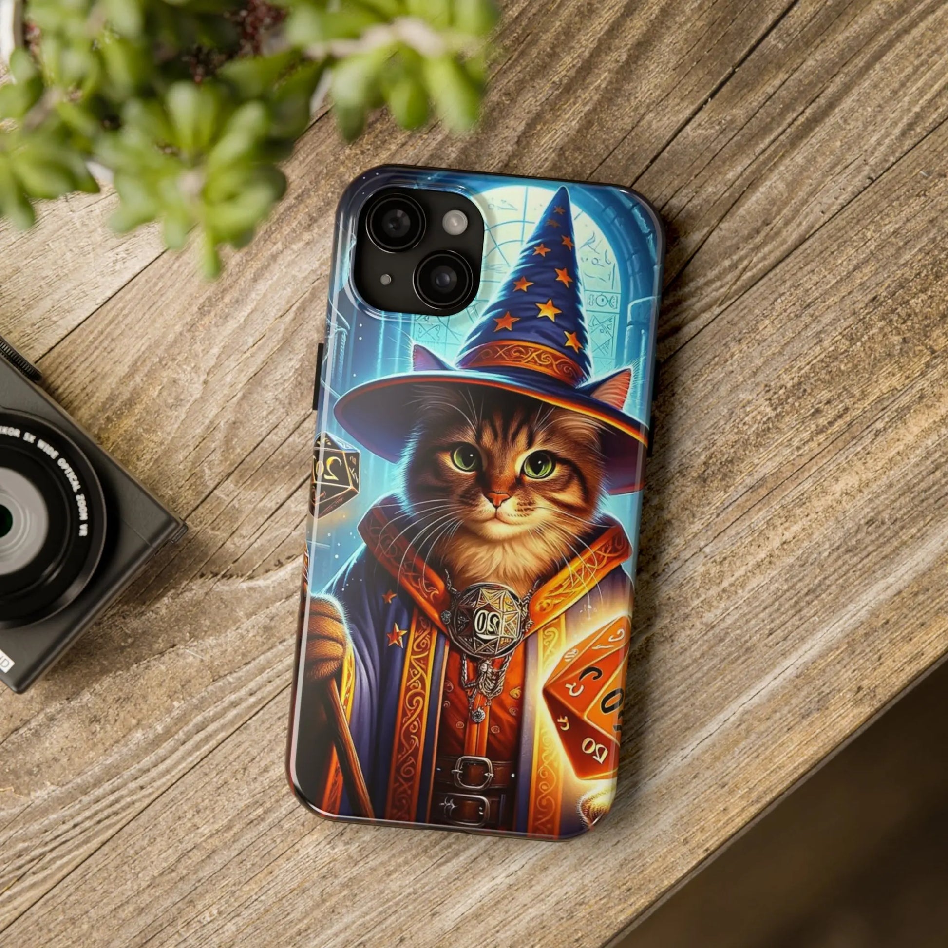 Dungeons and Dragons Cat Wizard - Iphone Cover - Tough Phone Cases - Montecore PawPrints