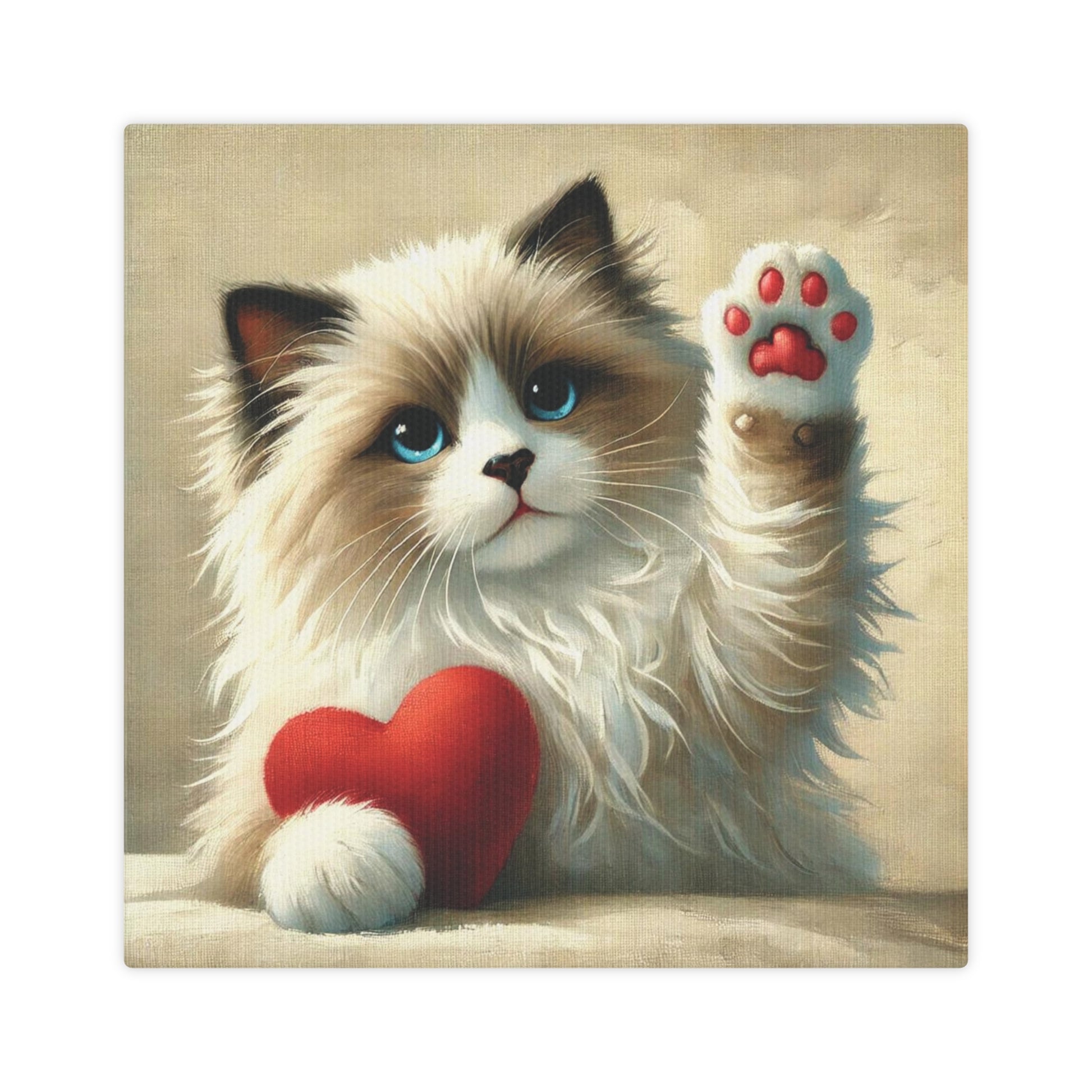 Ragdoll Love - Wall Art Decor 8x8   