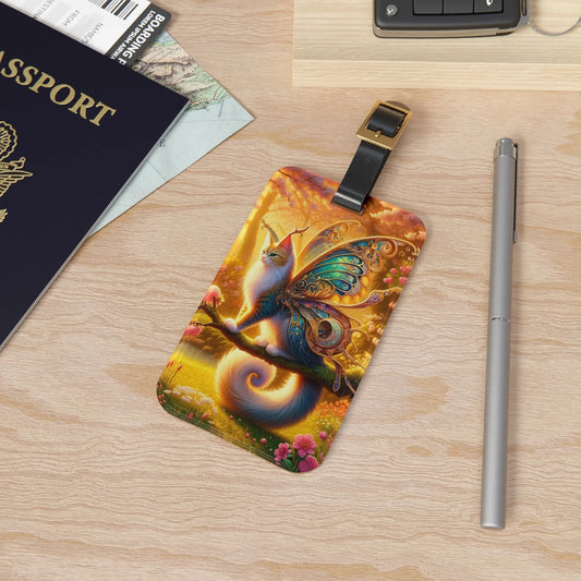 Golden Cat Fairy - Luggage Tag - Montecore PawPrints