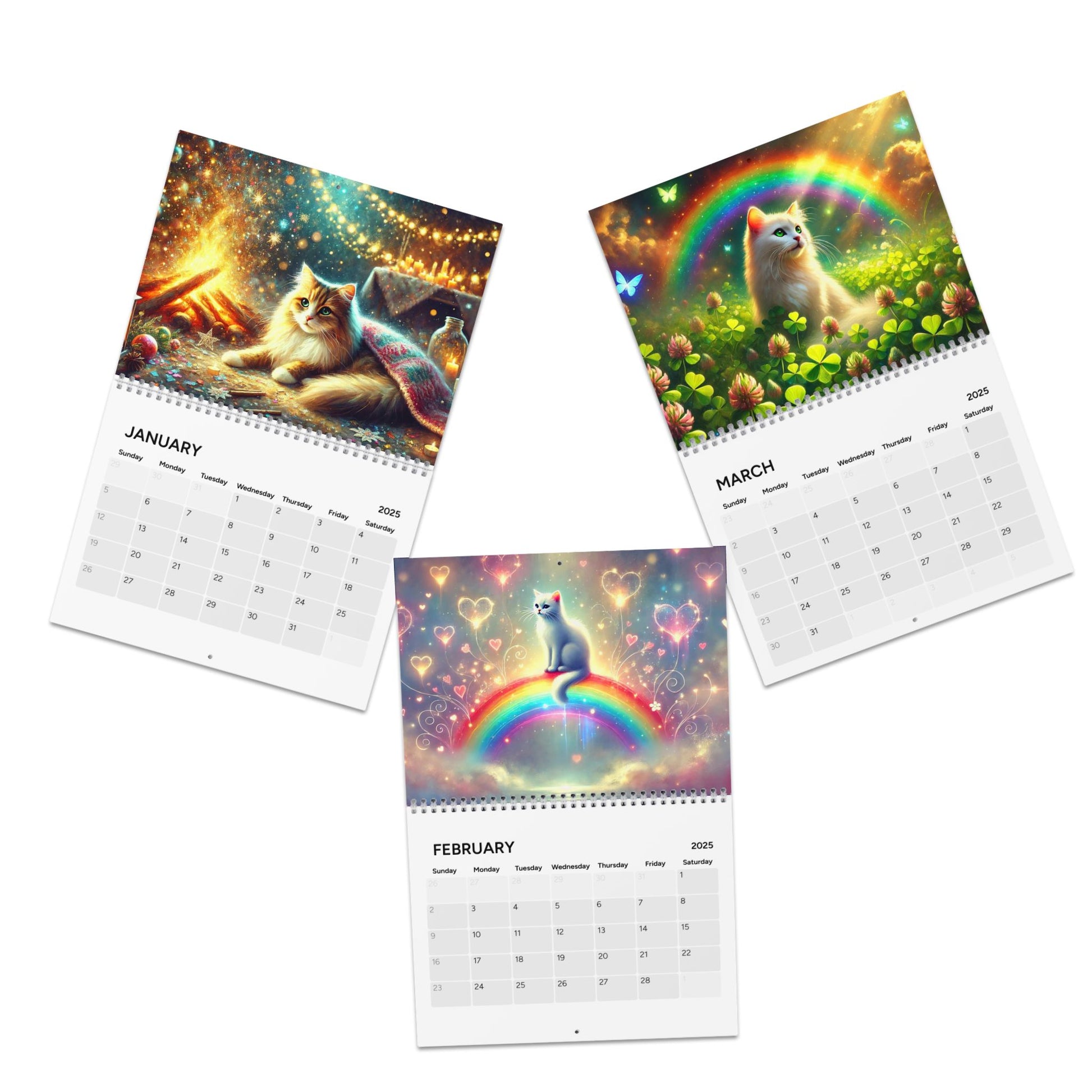 Nature Magic and Cats - Calendar (2025)   