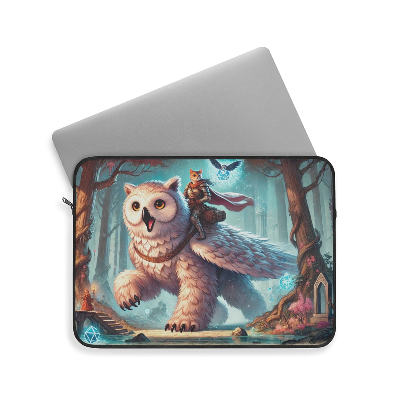 Owl Bear - Cat Lover - Dungeons and Dragons - Laptop Sleeve   