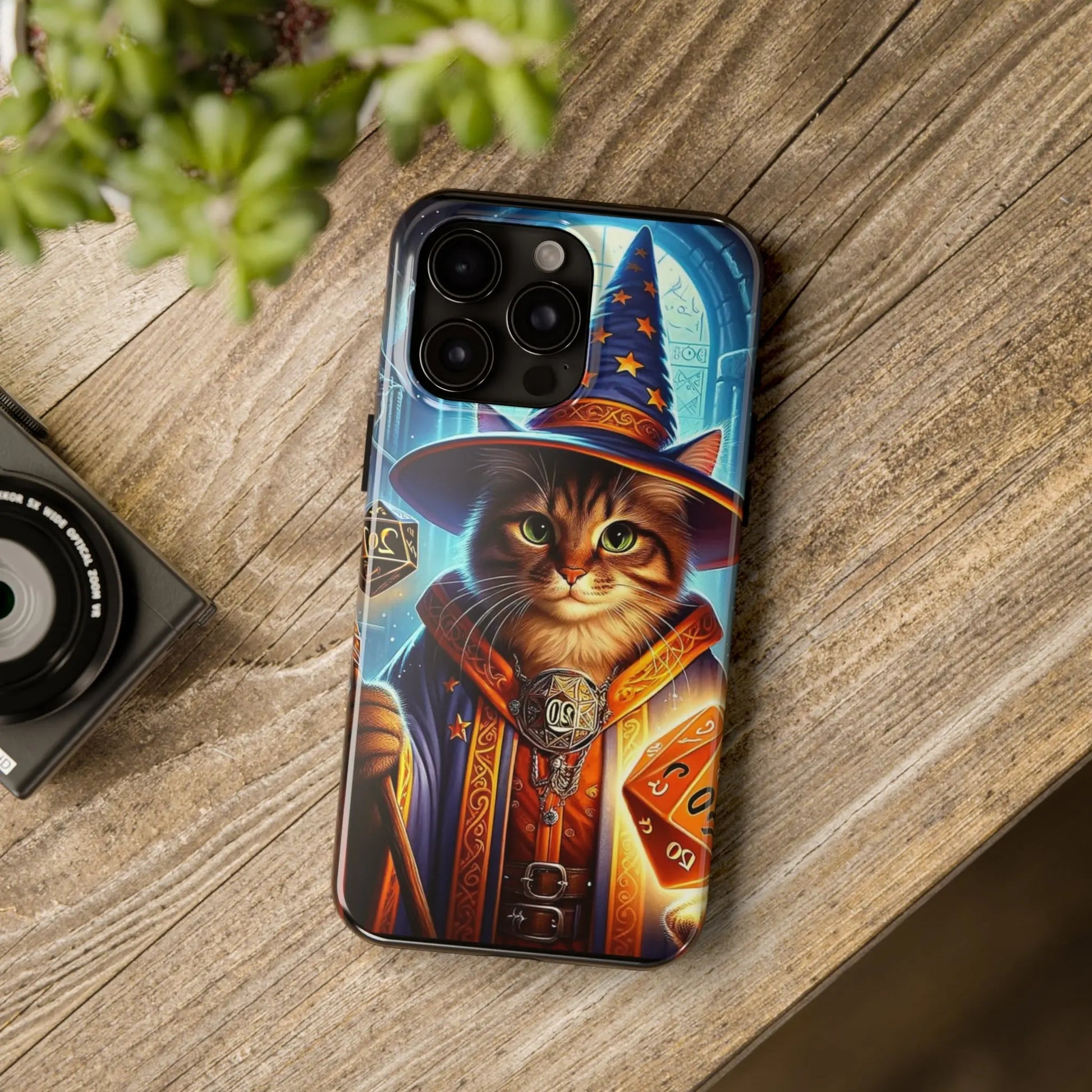 Dungeons and Dragons Cat Wizard - Iphone Cover - Tough Phone Cases - Montecore PawPrints