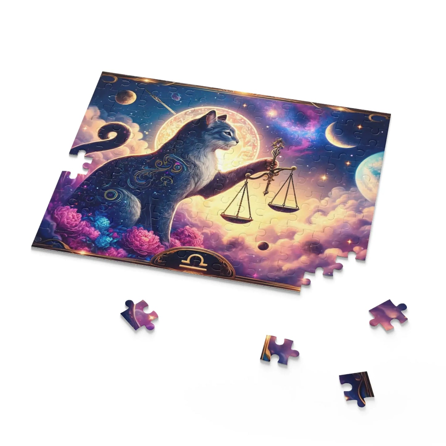 Libra Puzzle - Cat Lover Gift 120, 252, or 500 -piece options   