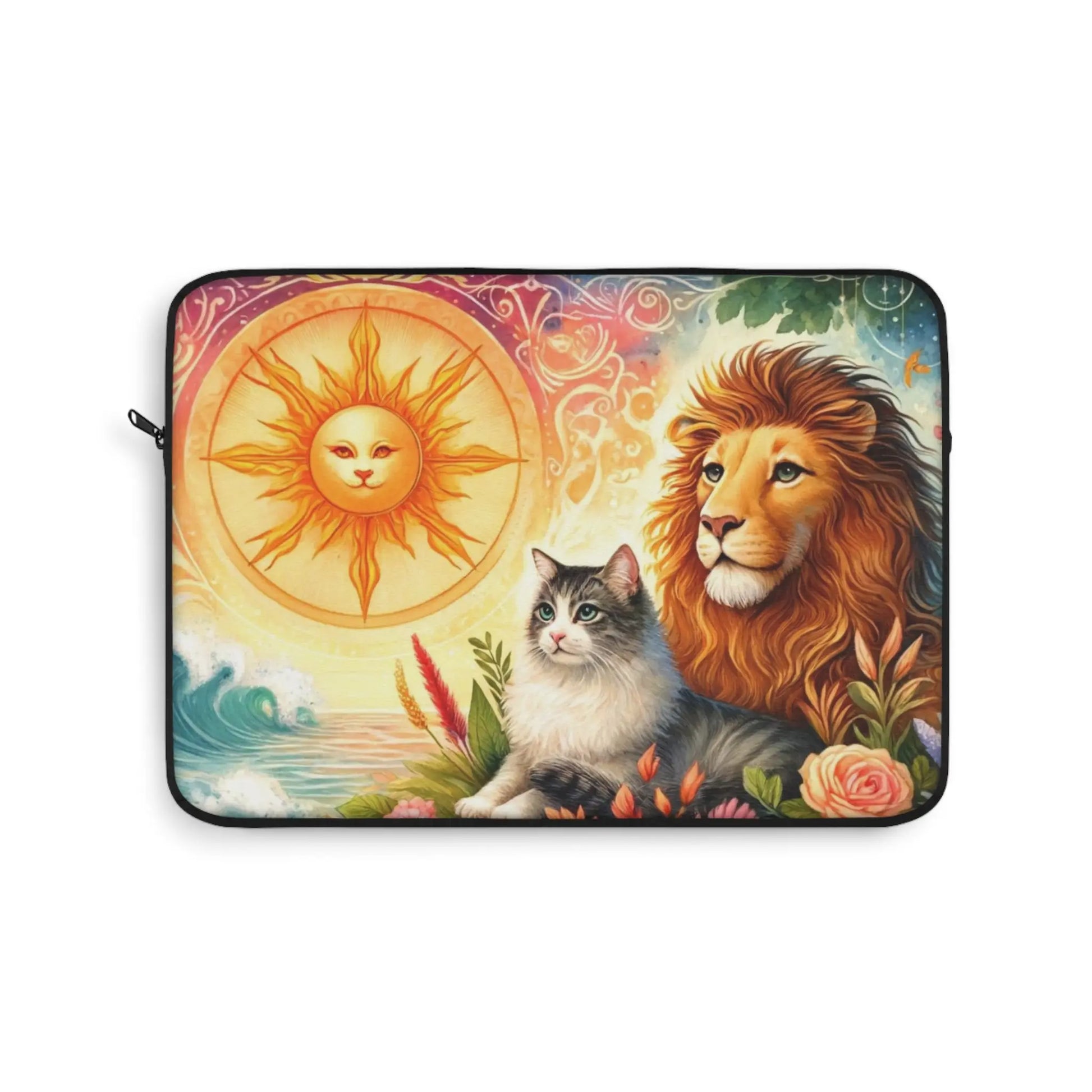 Leo Zodiac - Cat Lover - Laptop Sleeve   