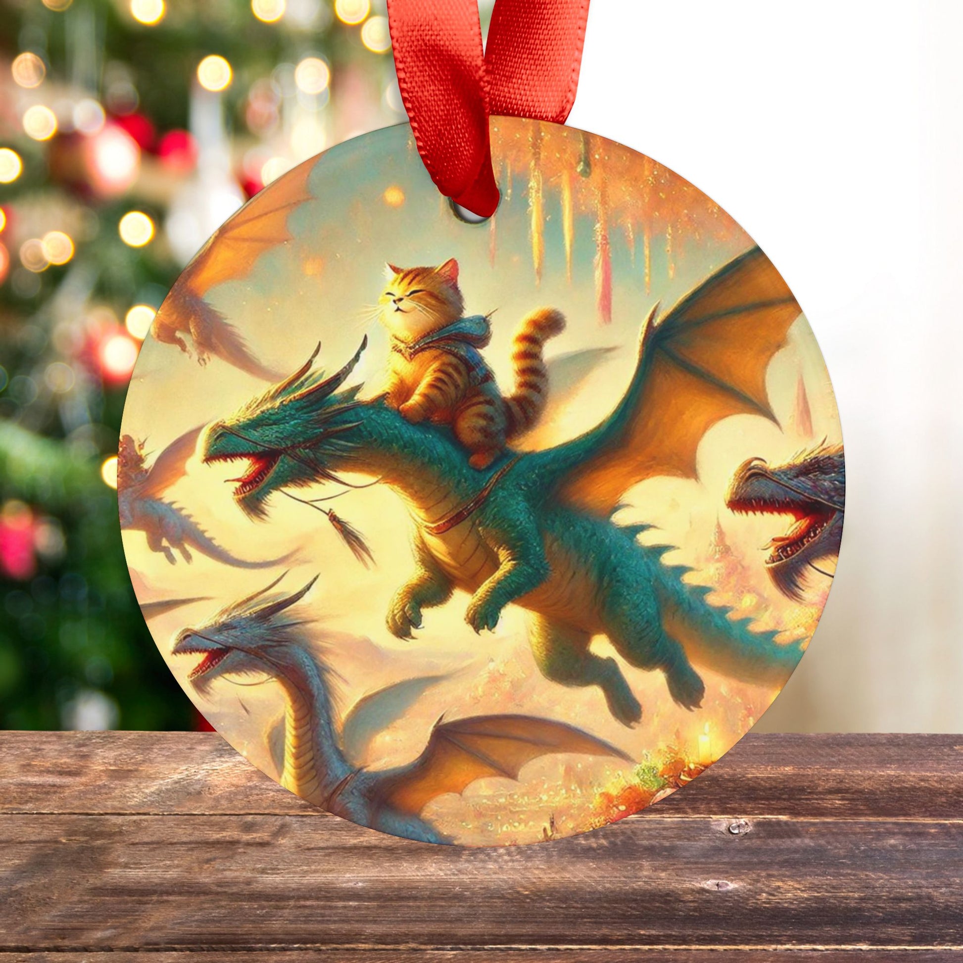 Dragon Festival - Cat Lover - Ornament   