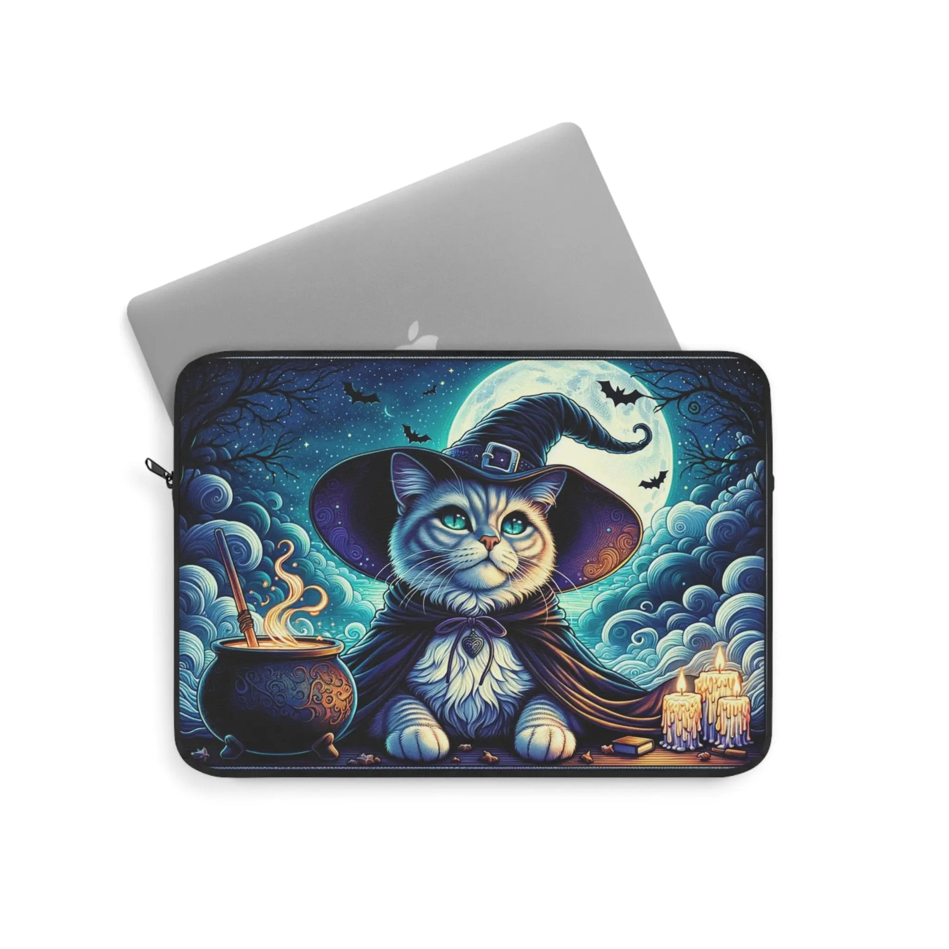 Cat Witch Potion Maker - Cat Lover - Laptop Sleeve   