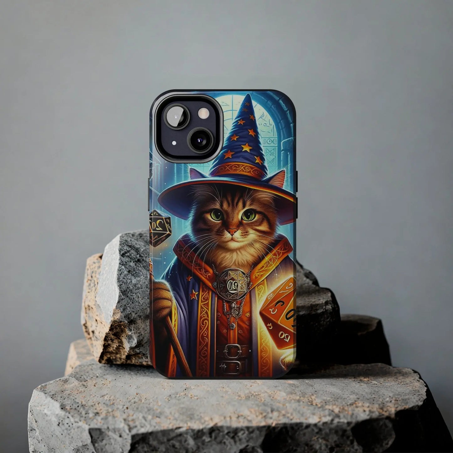 Dungeons and Dragons Cat Wizard - Iphone Cover - Tough Phone Cases - Montecore PawPrints