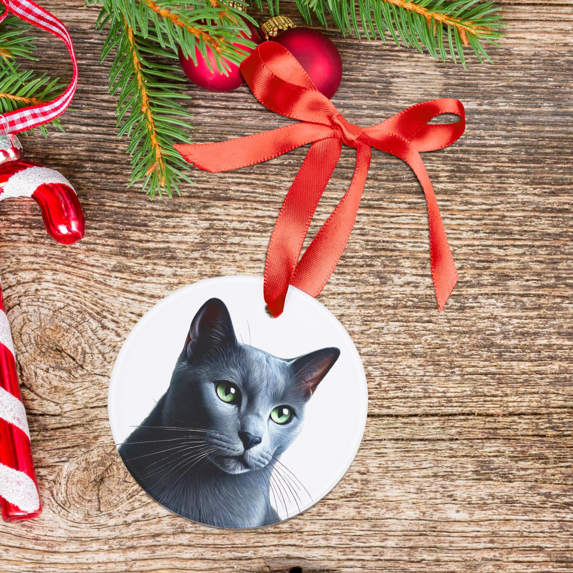 Russian Blue - Ornament   