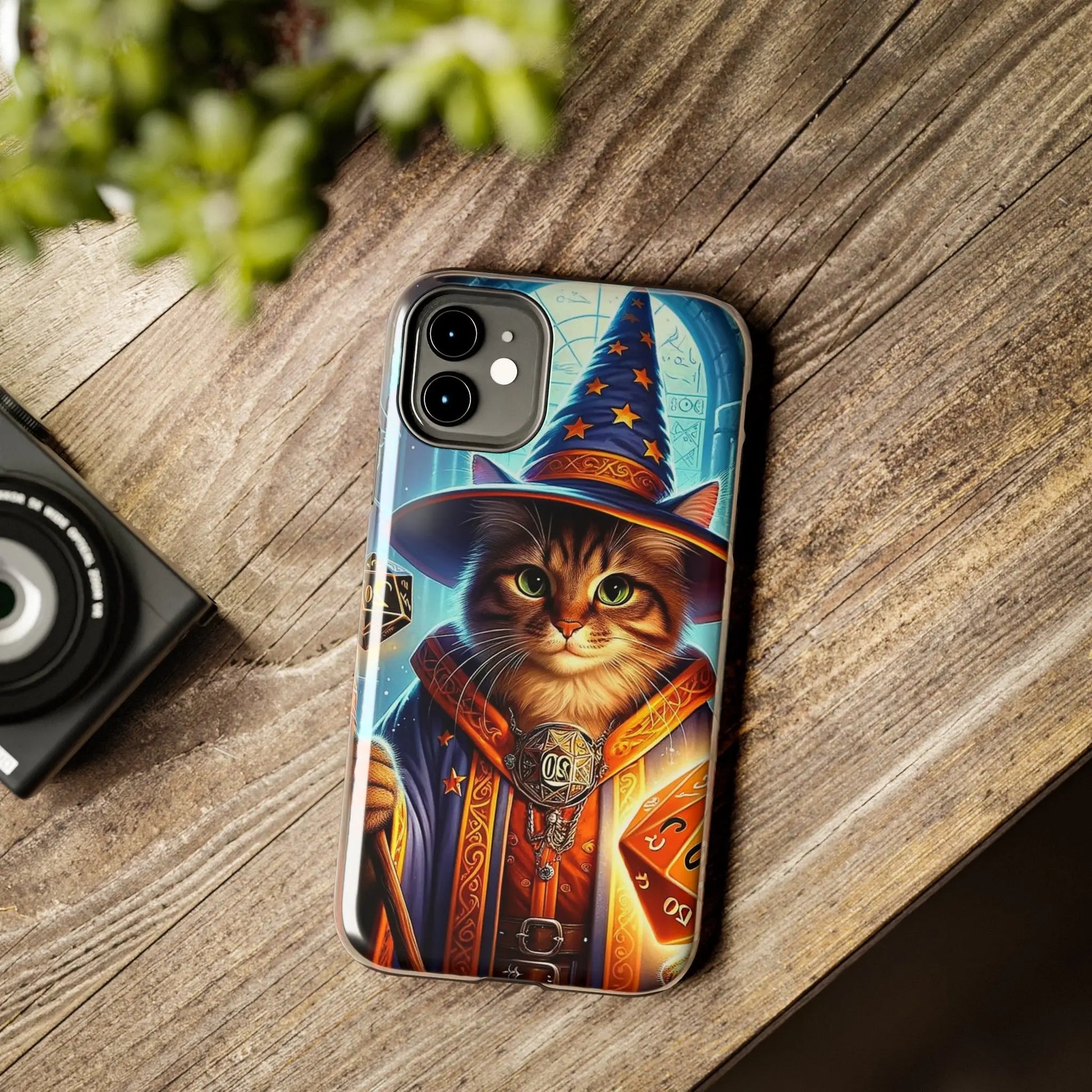 Dungeons and Dragons Cat Wizard - Iphone Cover - Tough Phone Cases - Montecore PawPrints