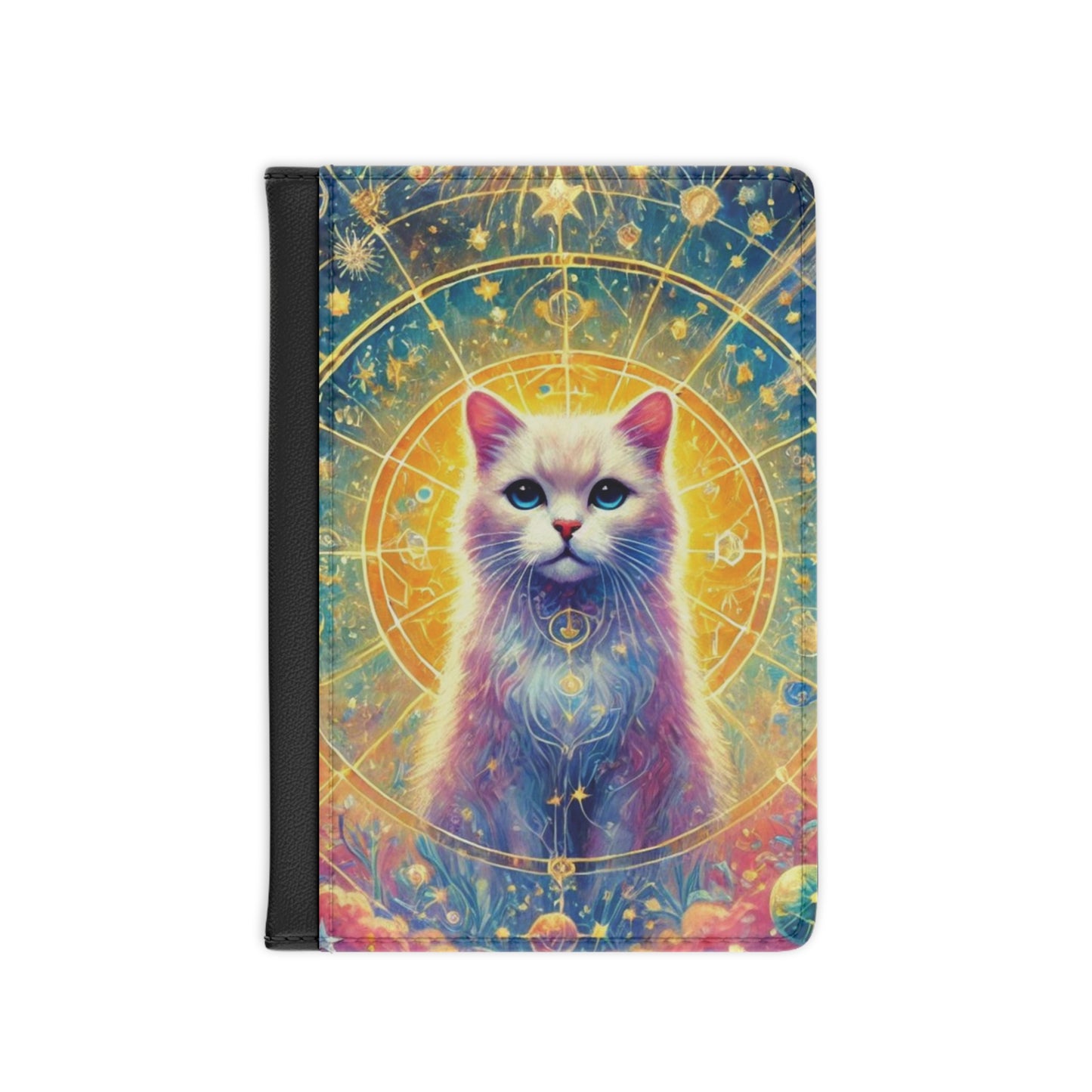 Celestial Cosmic Kitty - Passport Cover   