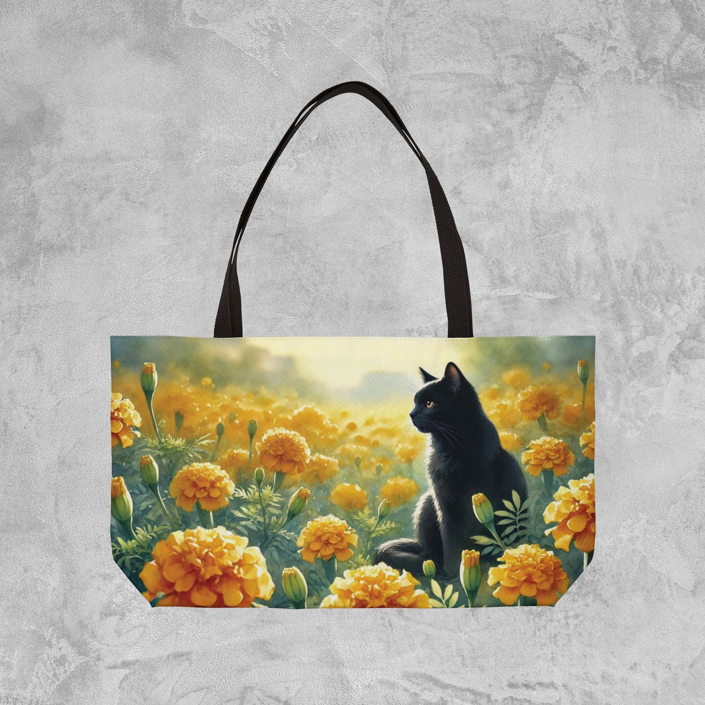 October Birth Flower - Cat Lover - Weekender Tote Bag   