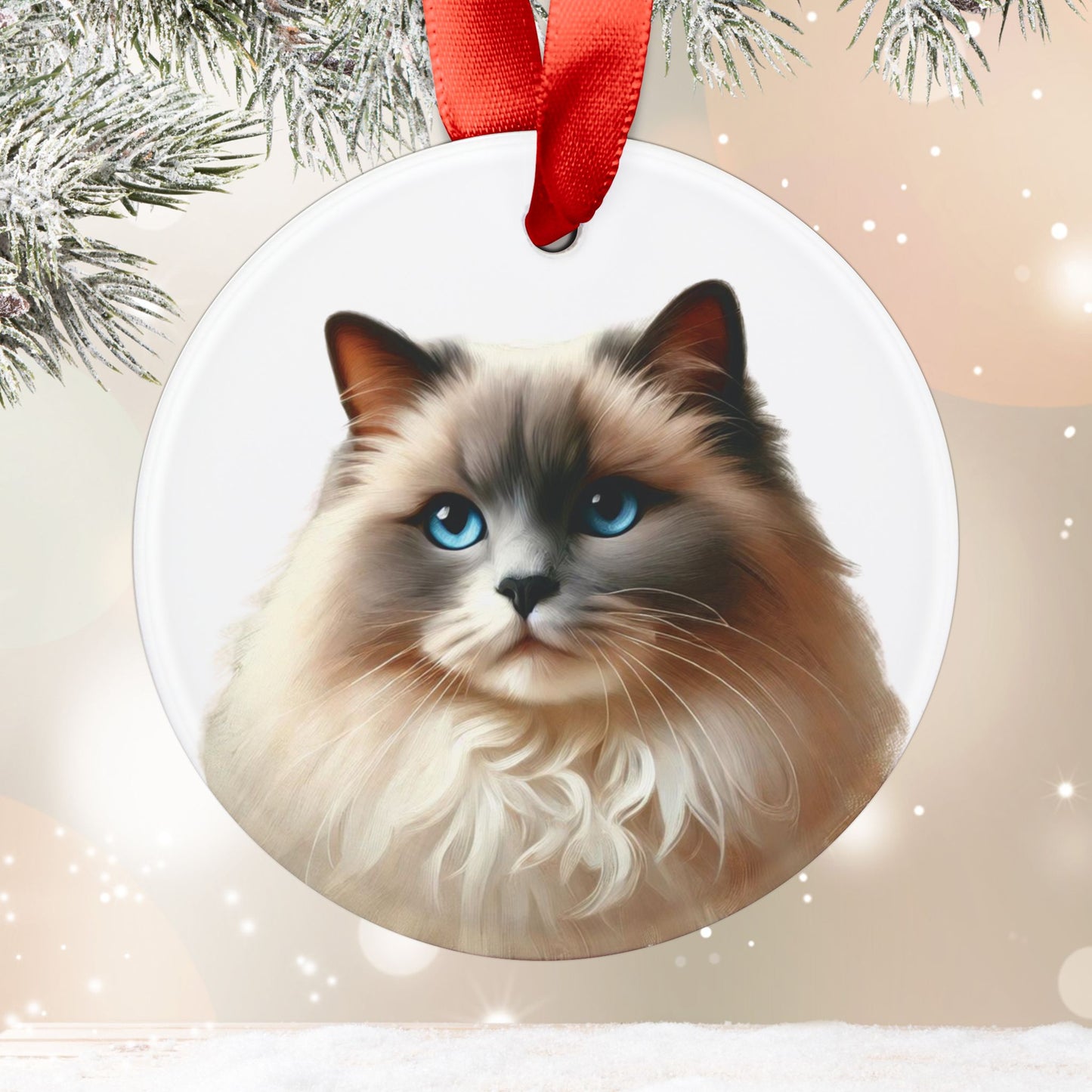 Ragdoll Cat Lover - Ornament   