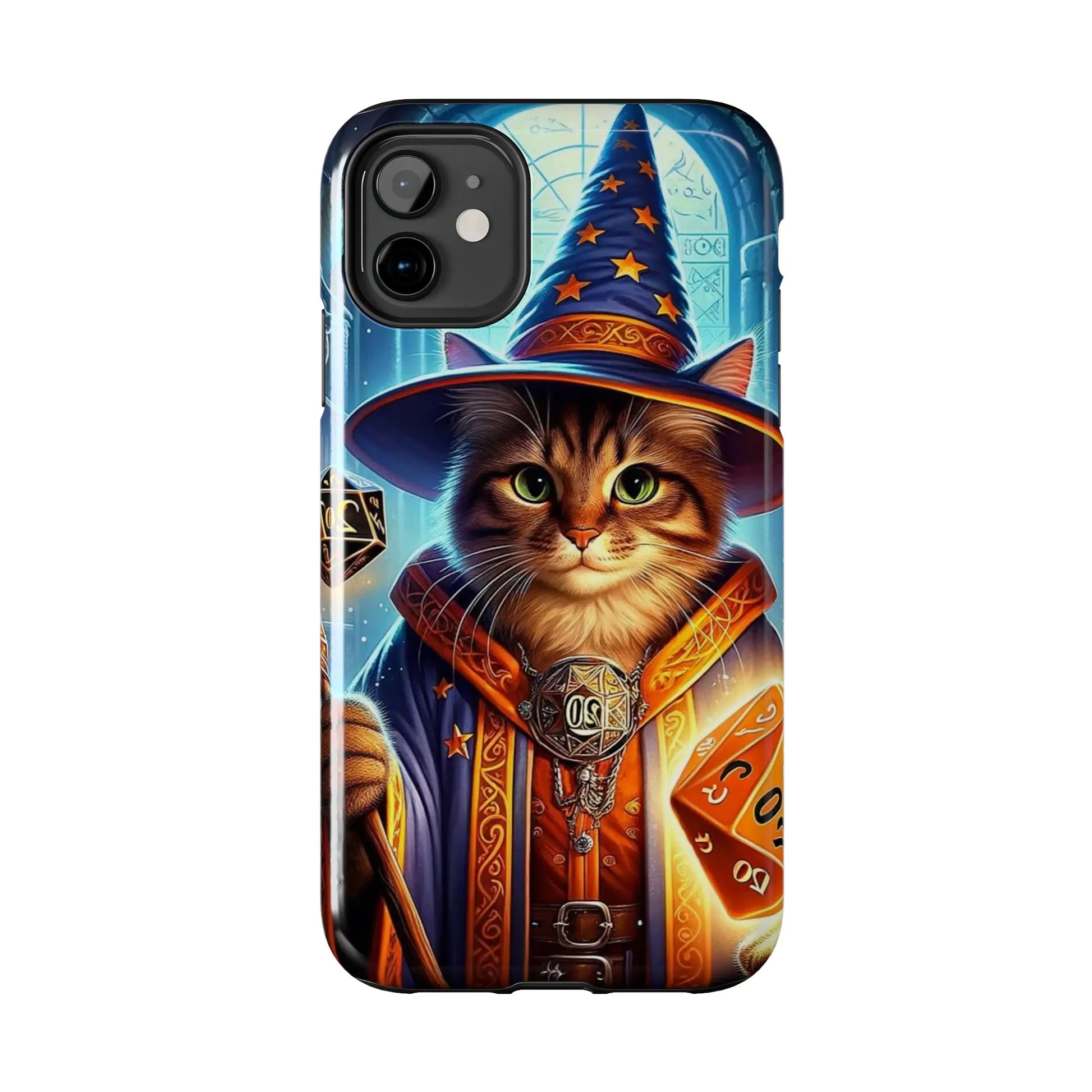 Dungeons and Dragons Cat Wizard - Iphone Cover - Tough Phone Cases - Montecore PawPrints