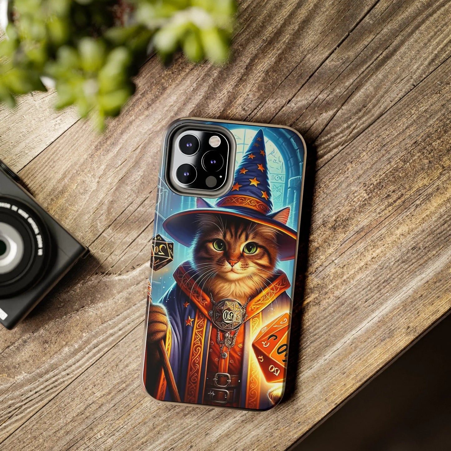 Dungeons and Dragons Cat Wizard - Iphone Cover - Tough Phone Cases - Montecore PawPrints