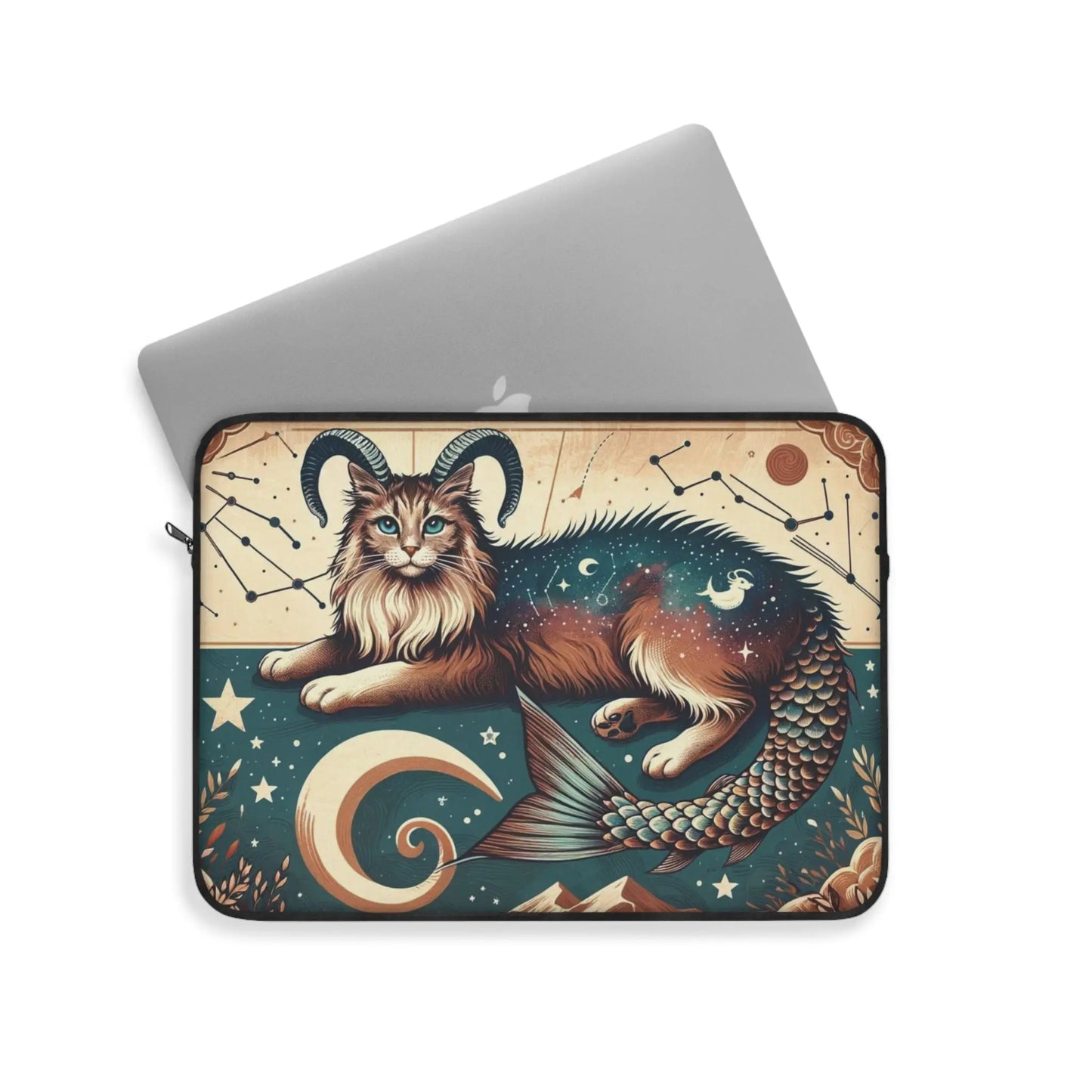 Capricorn Cat Lover - Travel Accessory - Laptop Sleeve   