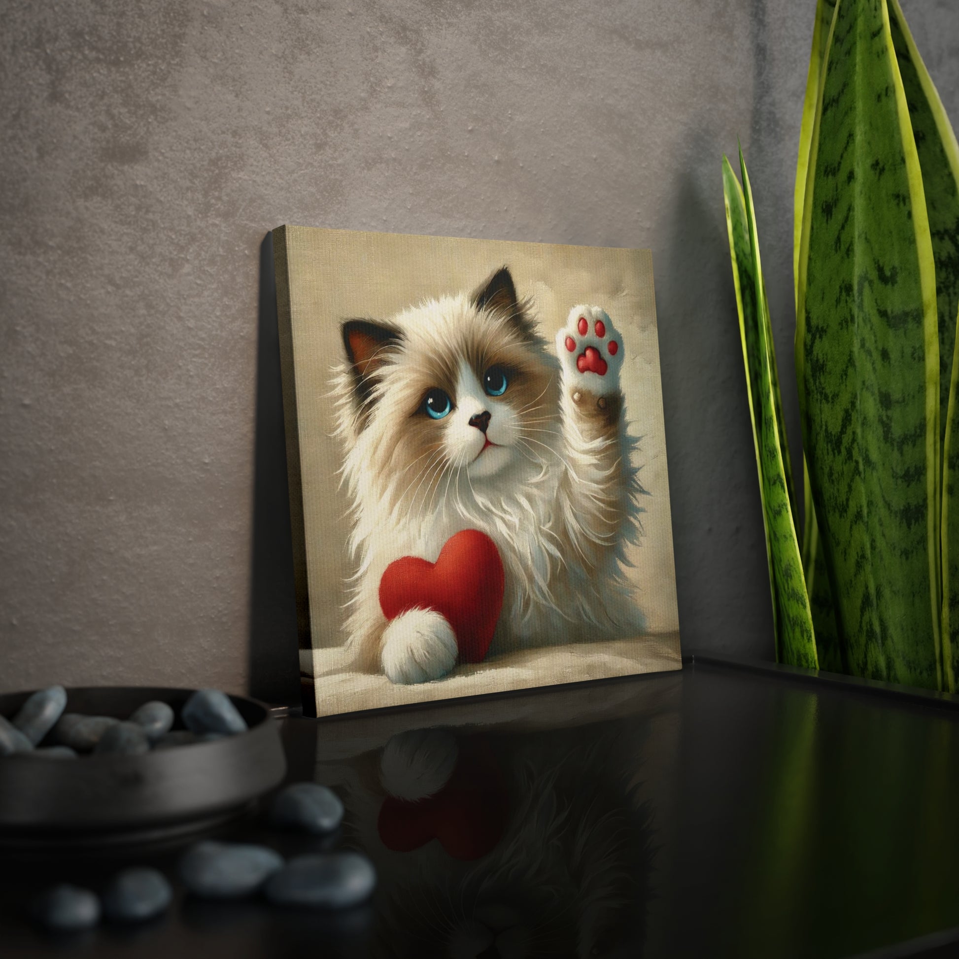 Ragdoll Love - Wall Art Decor 8x8   