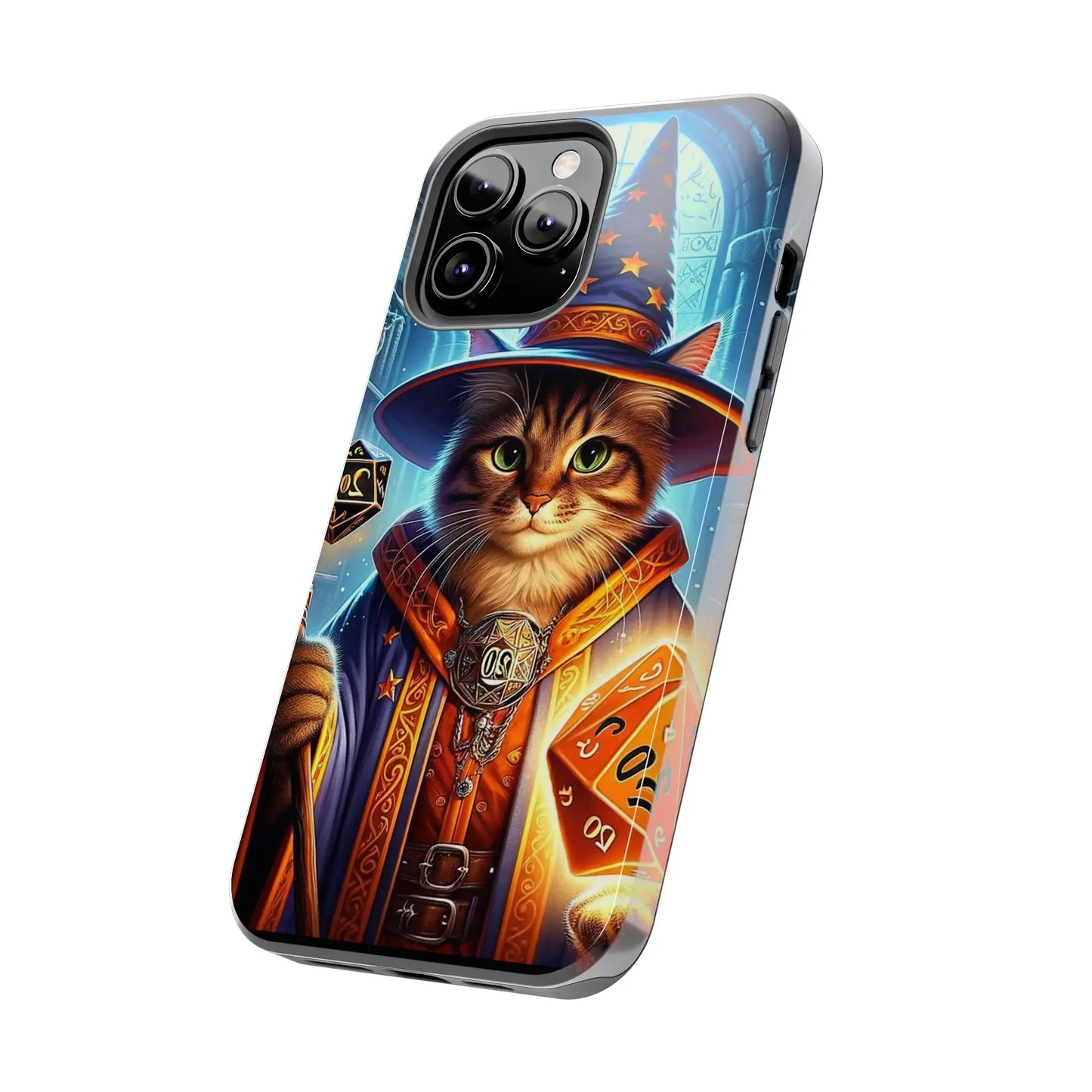 Dungeons and Dragons Cat Wizard - Iphone Cover - Tough Phone Cases - Montecore PawPrints