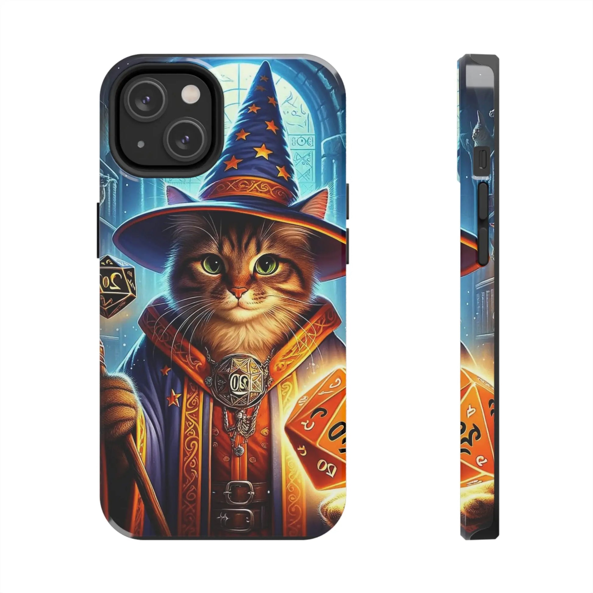 Dungeons and Dragons Cat Wizard - Iphone Cover - Tough Phone Cases - Montecore PawPrints