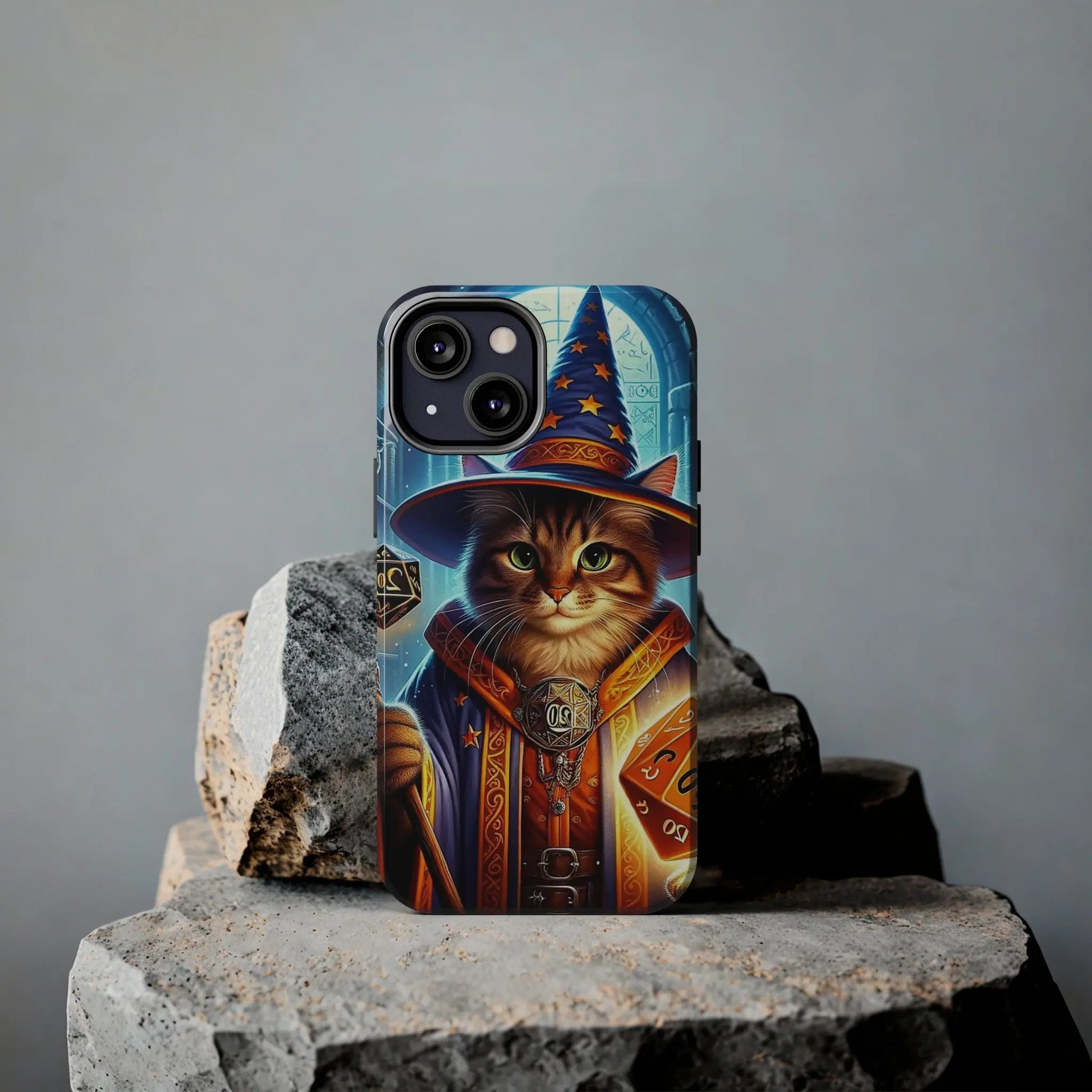 Dungeons and Dragons Cat Wizard - Iphone Cover - Tough Phone Cases - Montecore PawPrints