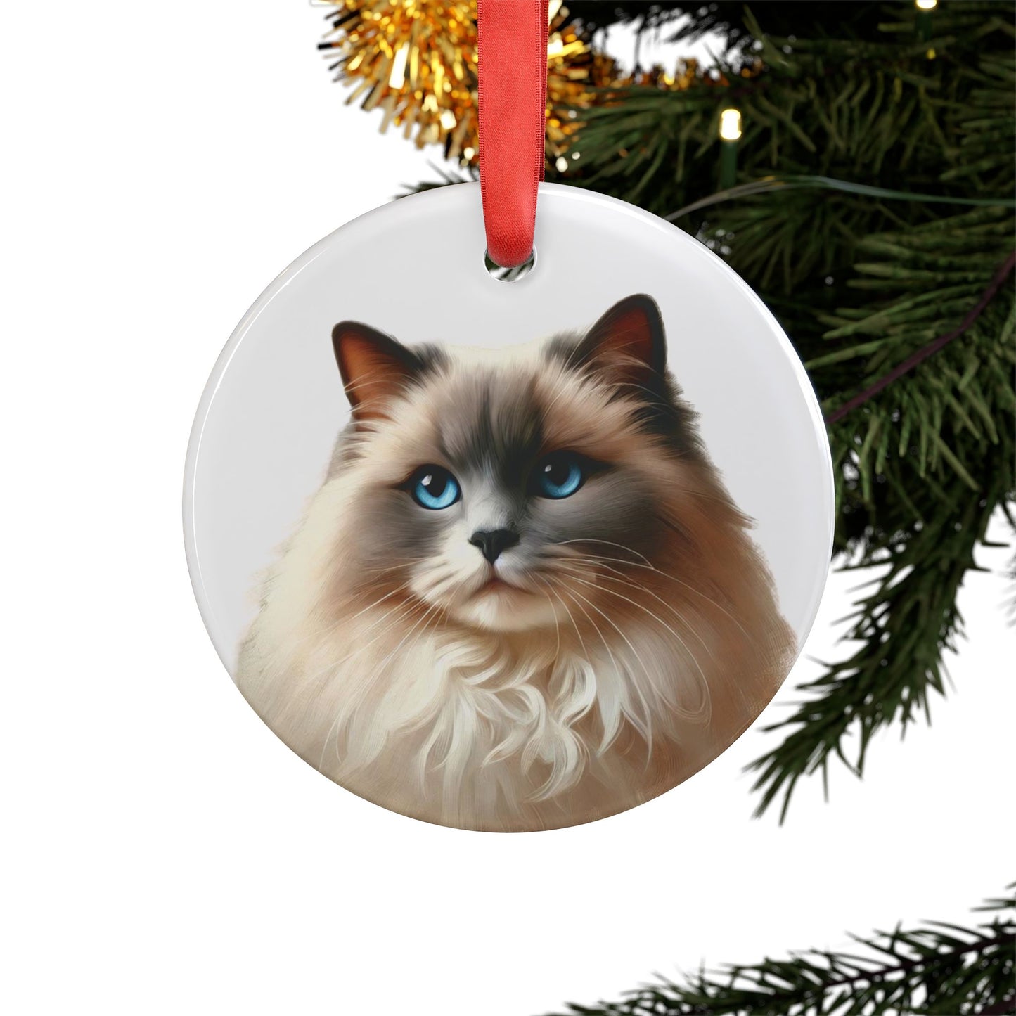 Ragdoll Cat Lover - Ornament   