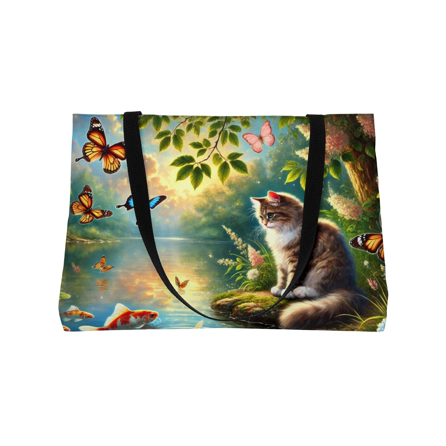 Magic Pond - Cat Lover  - Weekender Tote Bag   