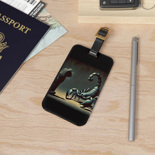 Scorpio - Cat Lover - Luggage Tag   