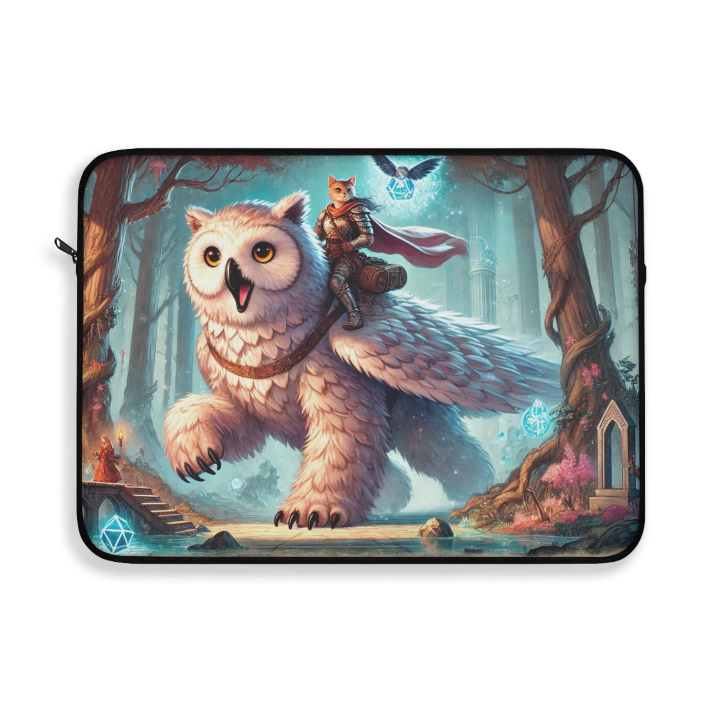 Owl Bear - Cat Lover - Dungeons and Dragons - Laptop Sleeve   