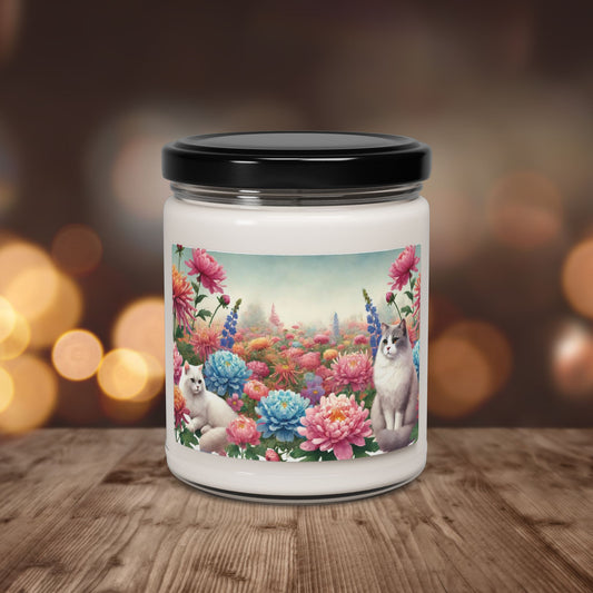 November Birth Flower - Scented Soy Candle, 9oz   