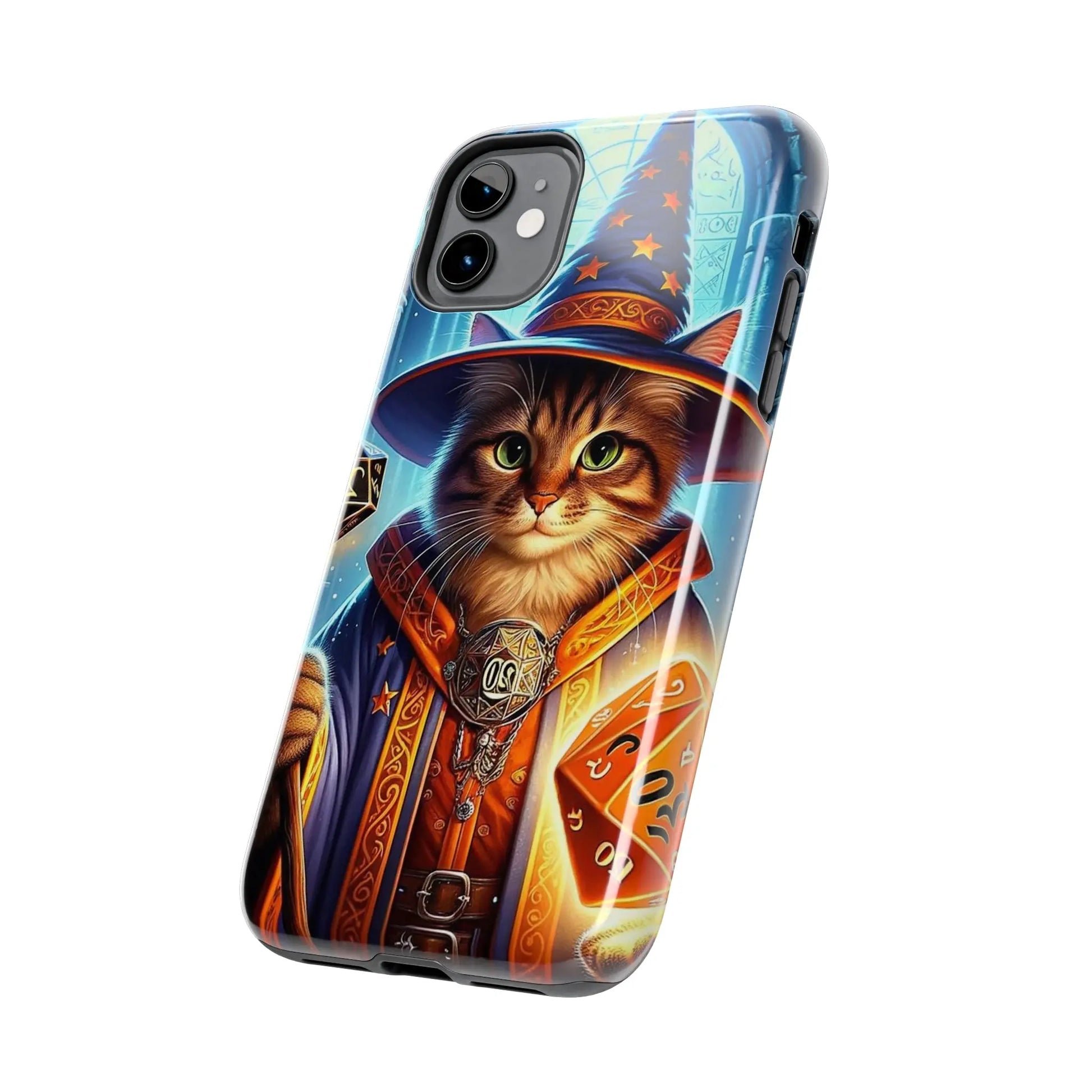 Dungeons and Dragons Cat Wizard - Iphone Cover - Tough Phone Cases - Montecore PawPrints