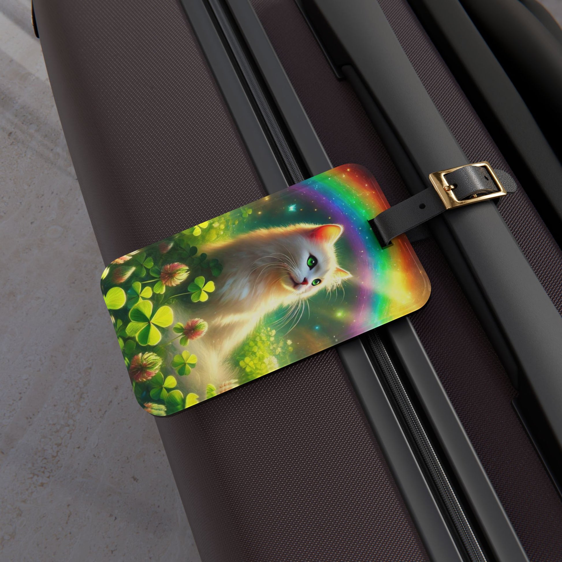 Lucky Cat - Luggage Tag - Travel Gift   