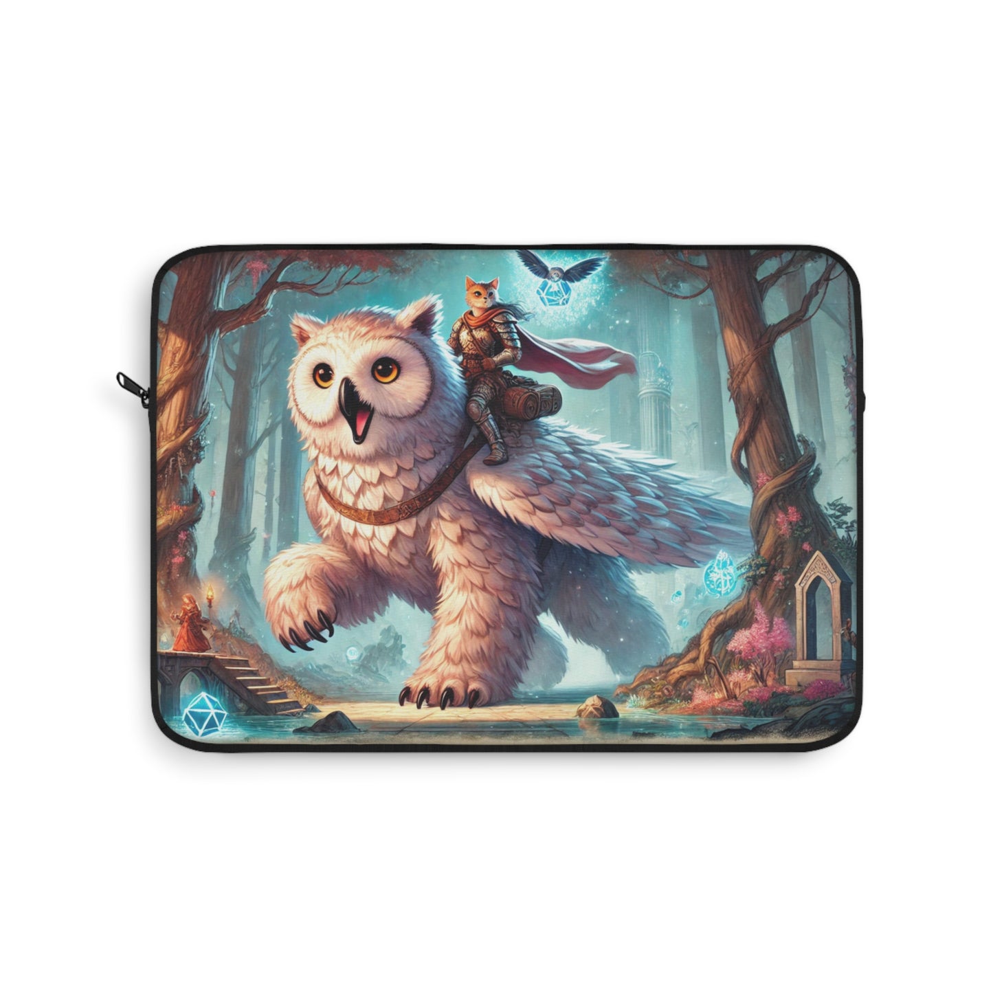 Owl Bear - Cat Lover - Dungeons and Dragons - Laptop Sleeve   