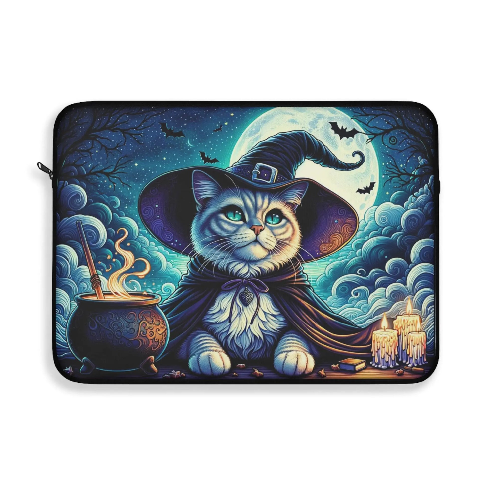 Cat Witch Potion Maker - Cat Lover - Laptop Sleeve   