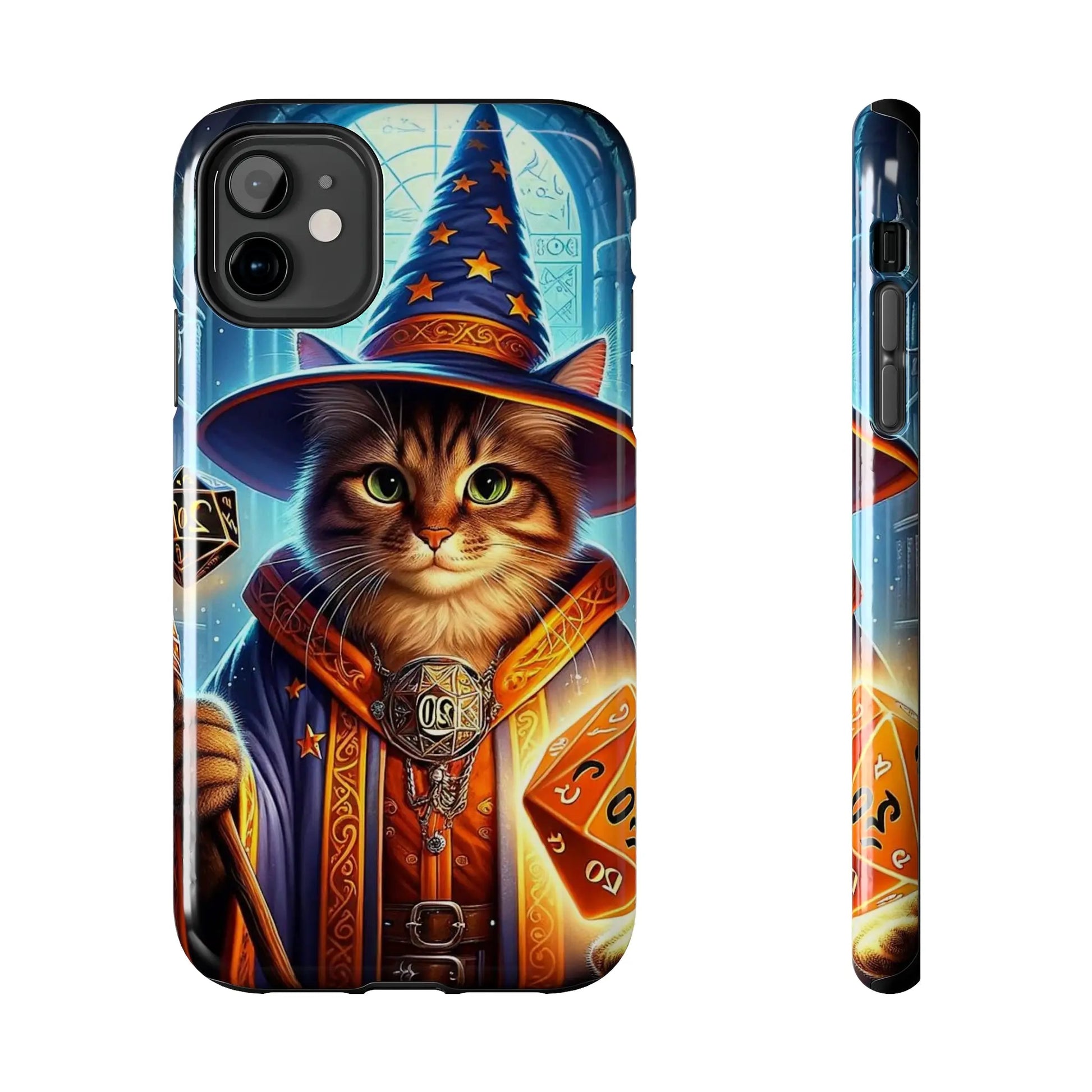 Dungeons and Dragons Cat Wizard - Iphone Cover - Tough Phone Cases - Montecore PawPrints