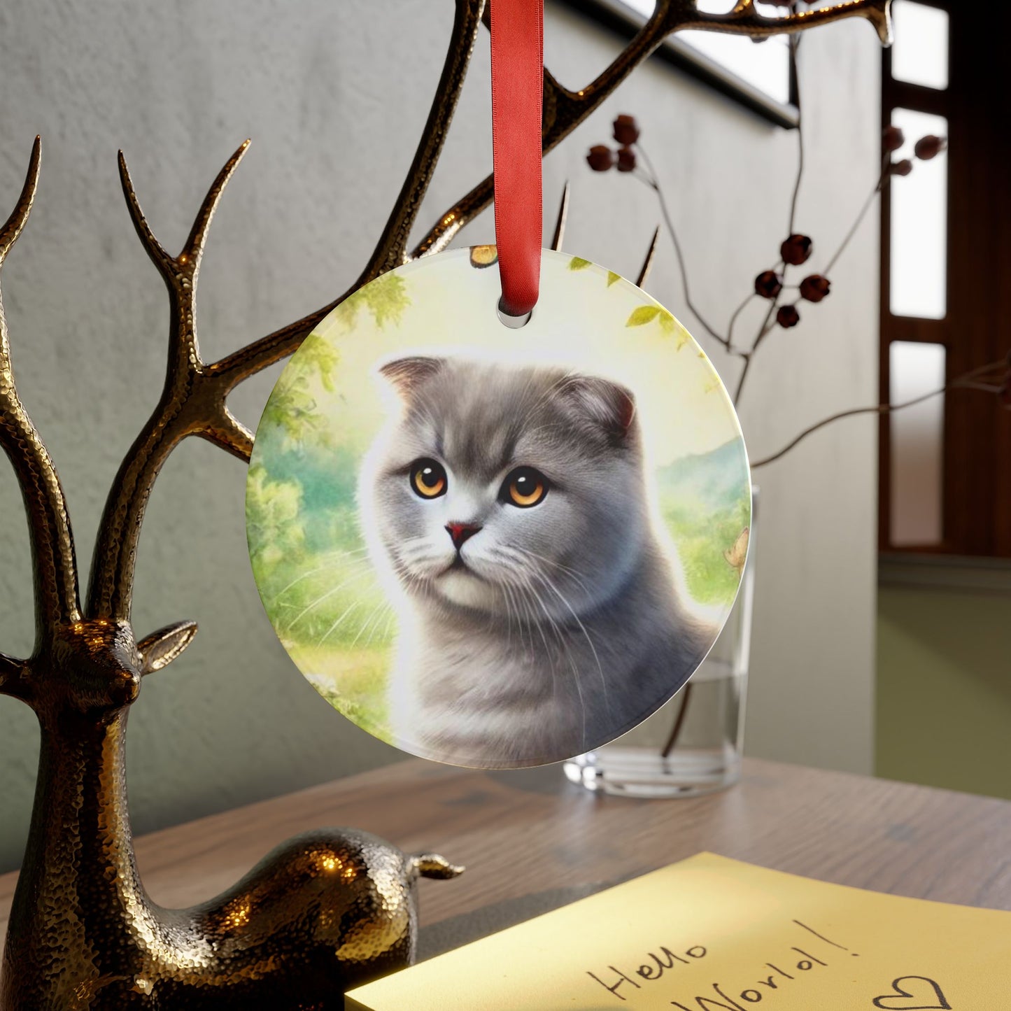 British Fold - Cat Lover - Ornament   